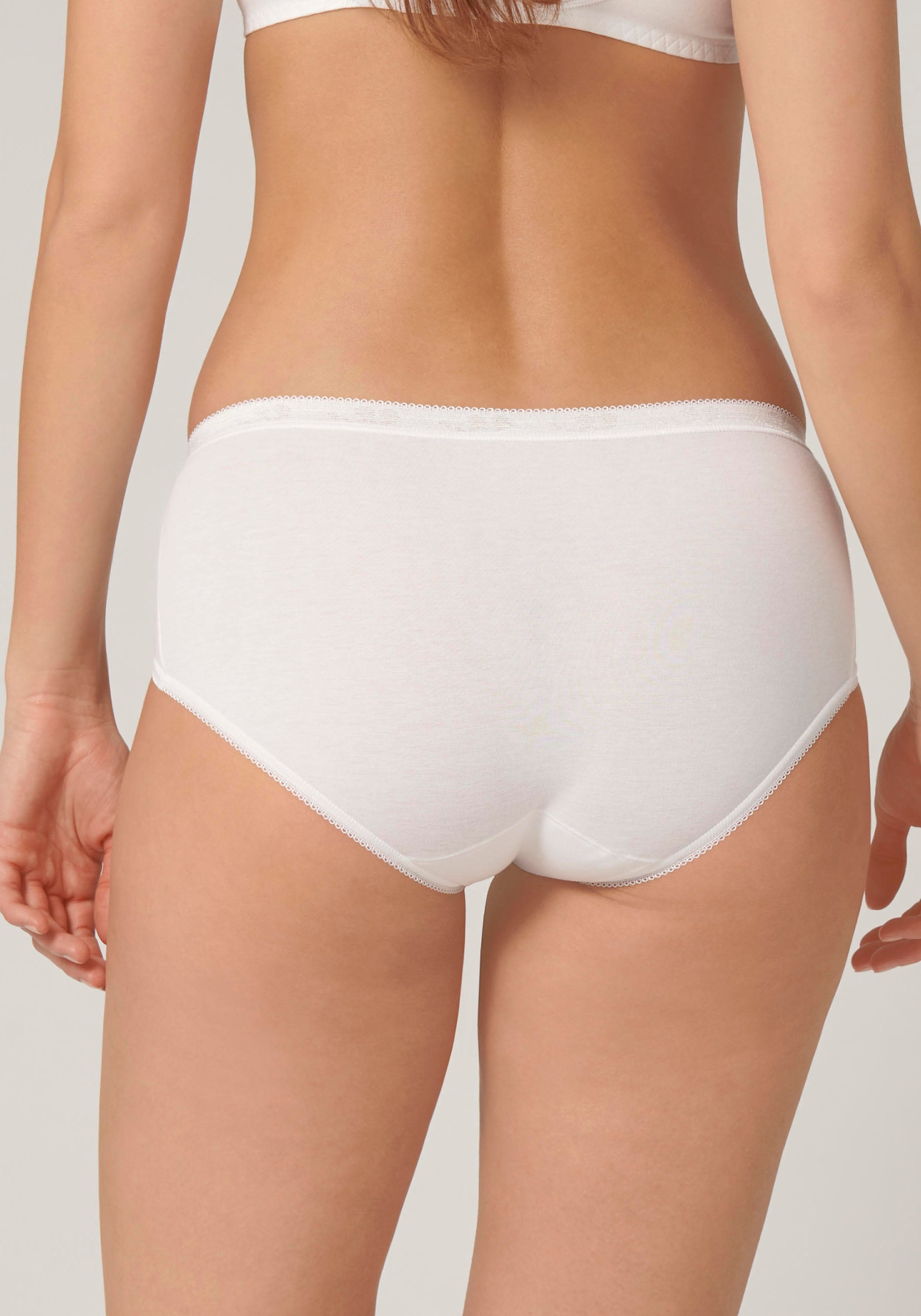 sloggi Slip »Basic+ Midi 3P«, (3er Pack), perfekter Sitz