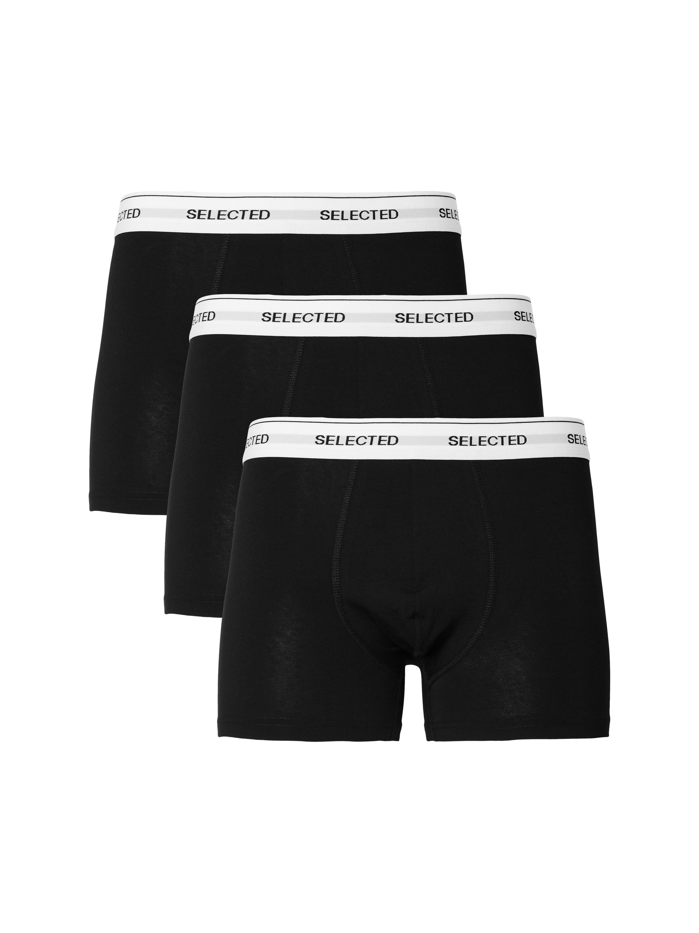 SELECTED Boxershorts »SLHLIAM 3-PACK TRUNK NOOS« Packung, 3 Stk.