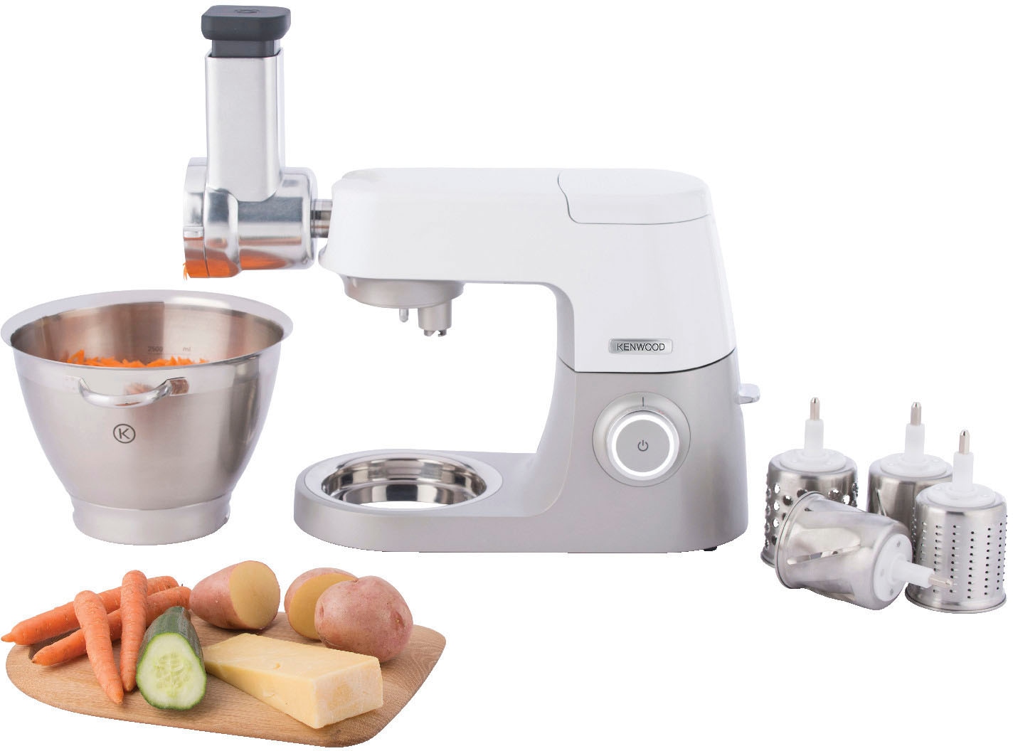 KENWOOD Trommelraffel »KAX643ME«, Nur nutzbar mit dem dazugehörigen Adapter (nicht im Lieferumfang)