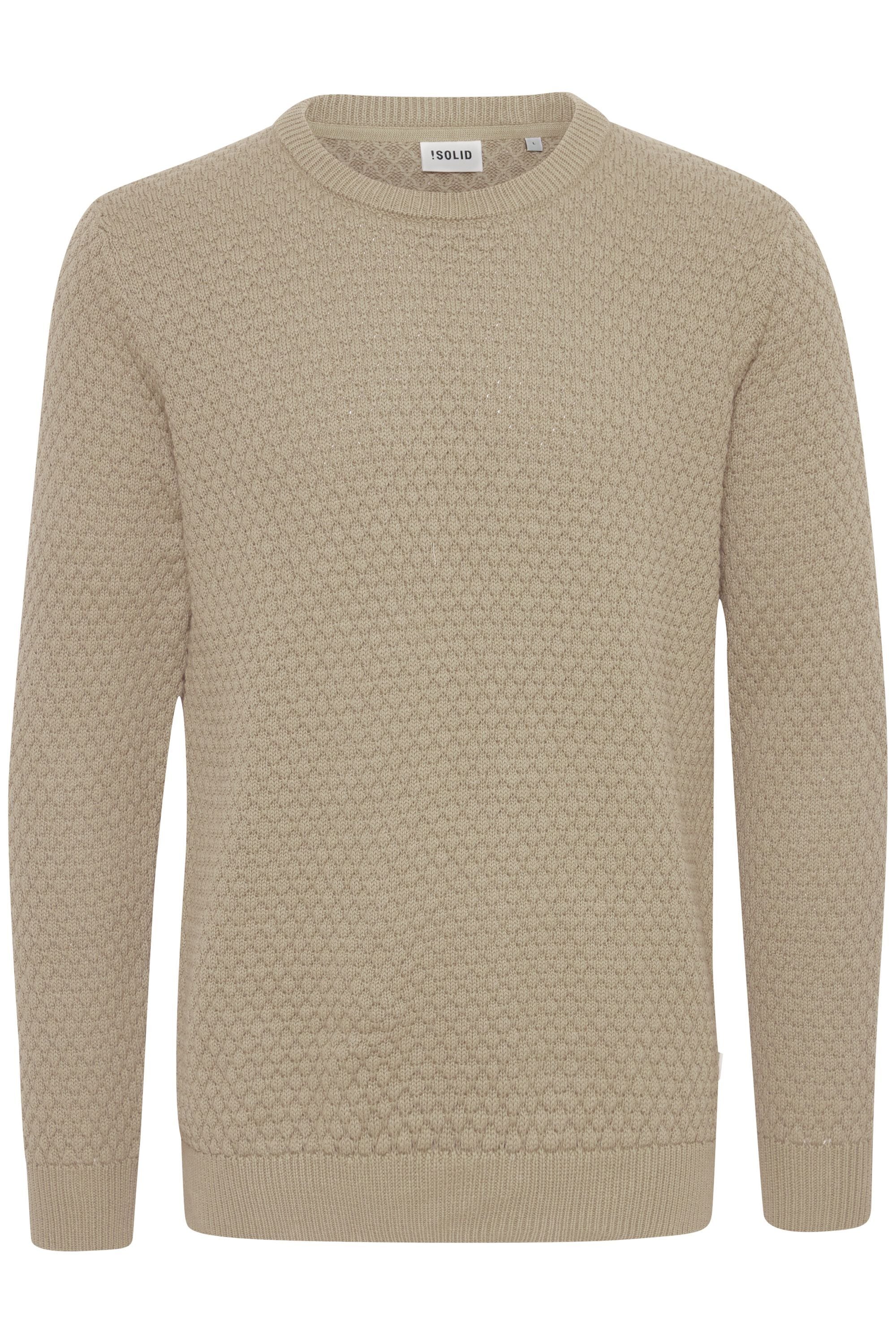!Solid Strickfleece-Pullover »Strickpullover SDClive«
