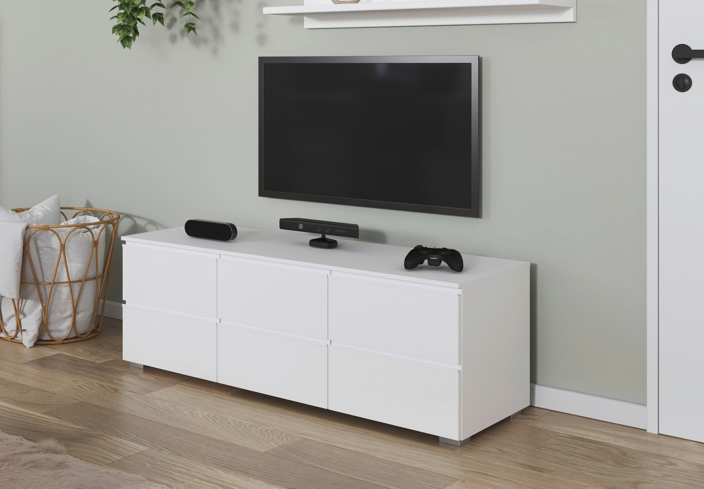 rauch TV-Board »Joel« Breite 80 oder 120 cm,  praktische und geräumige Schubladen MADE IN GERMANY