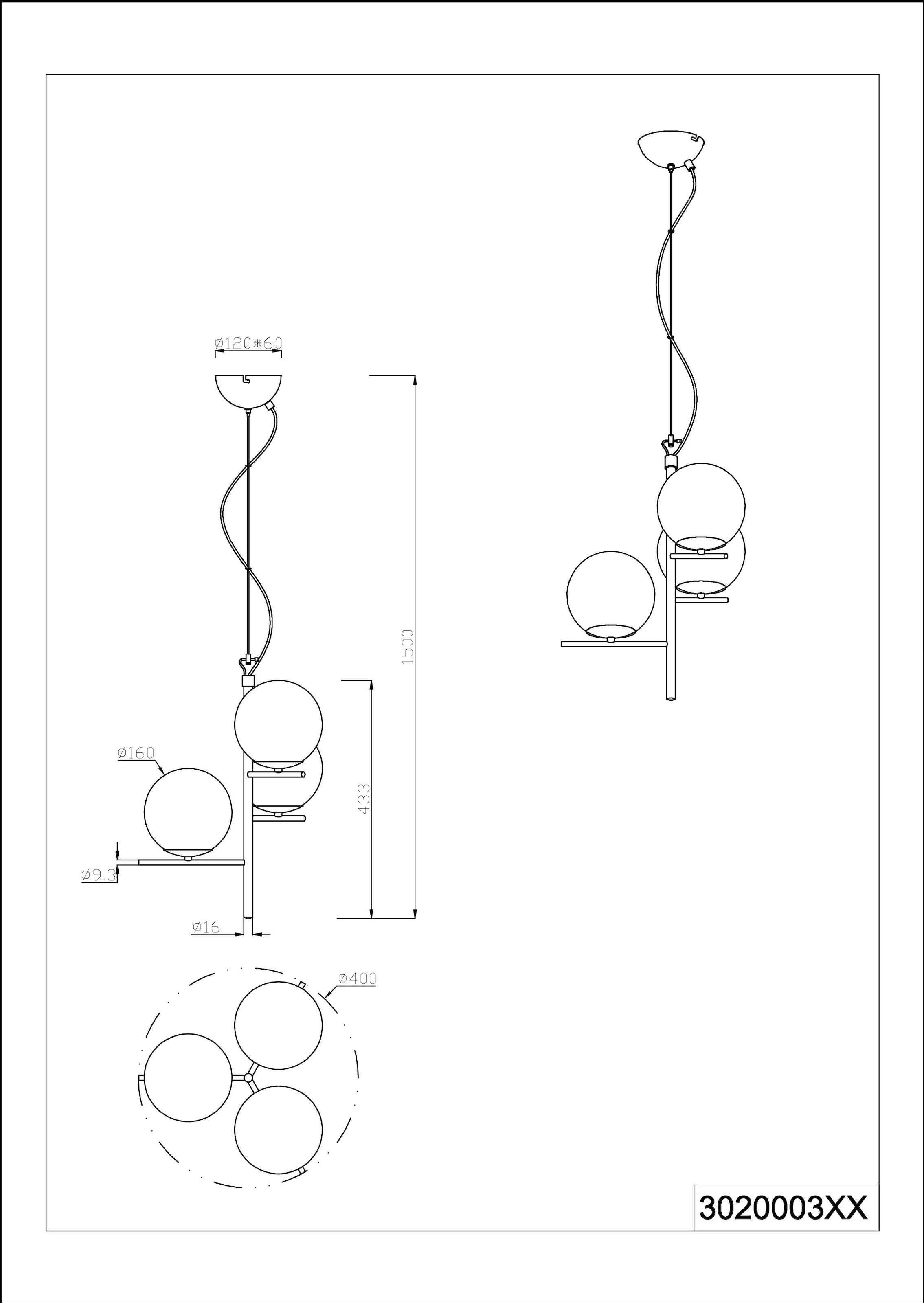 TRIO Leuchten Pendelleuchte »Pure« E14 1 Stk. Hängeleuchte, Hängelampe, Leuchtmittel tauschbar