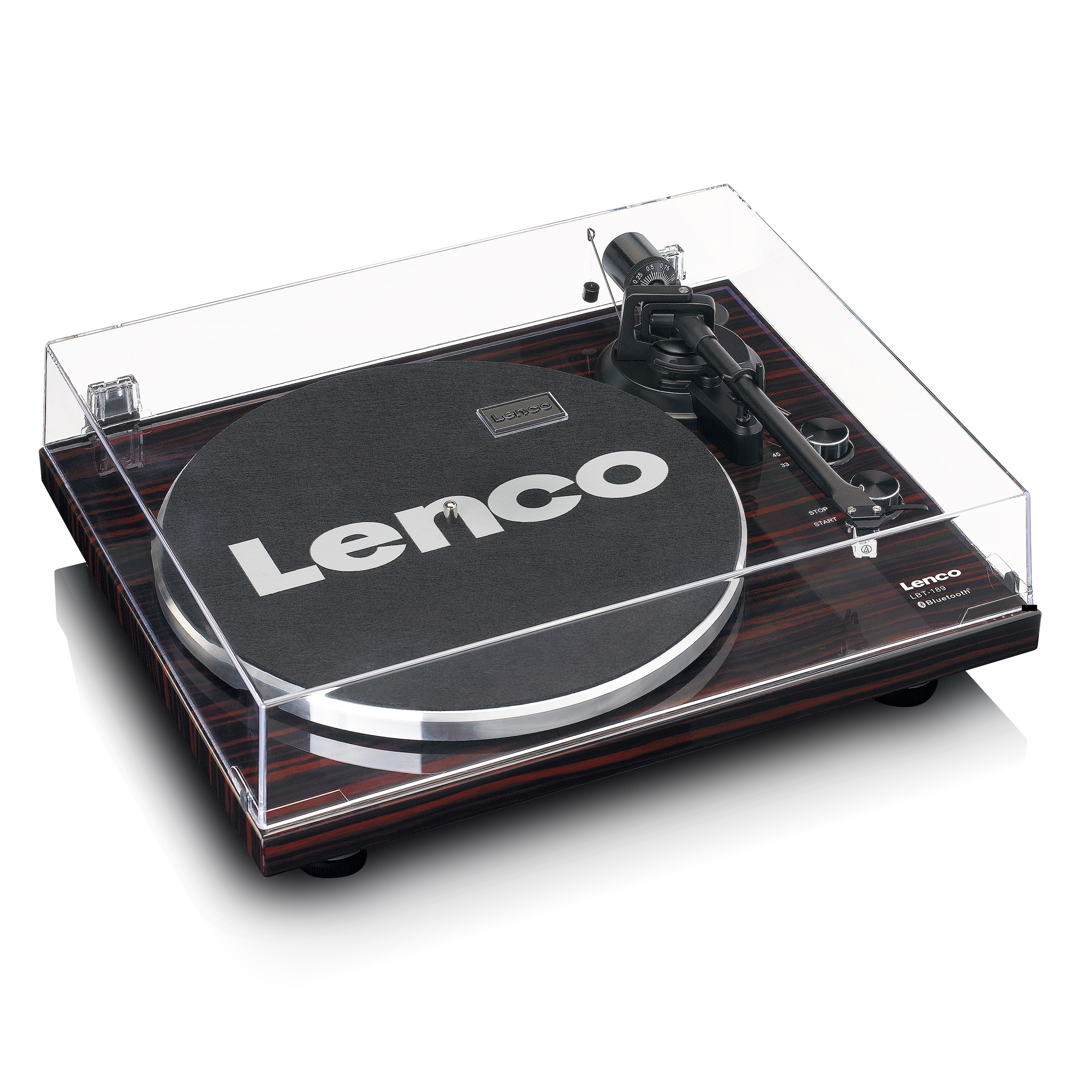 Lenco Plattenspieler »LBT-189WA«, Aufnahmefunktion via PC, Bluetooth-Sender