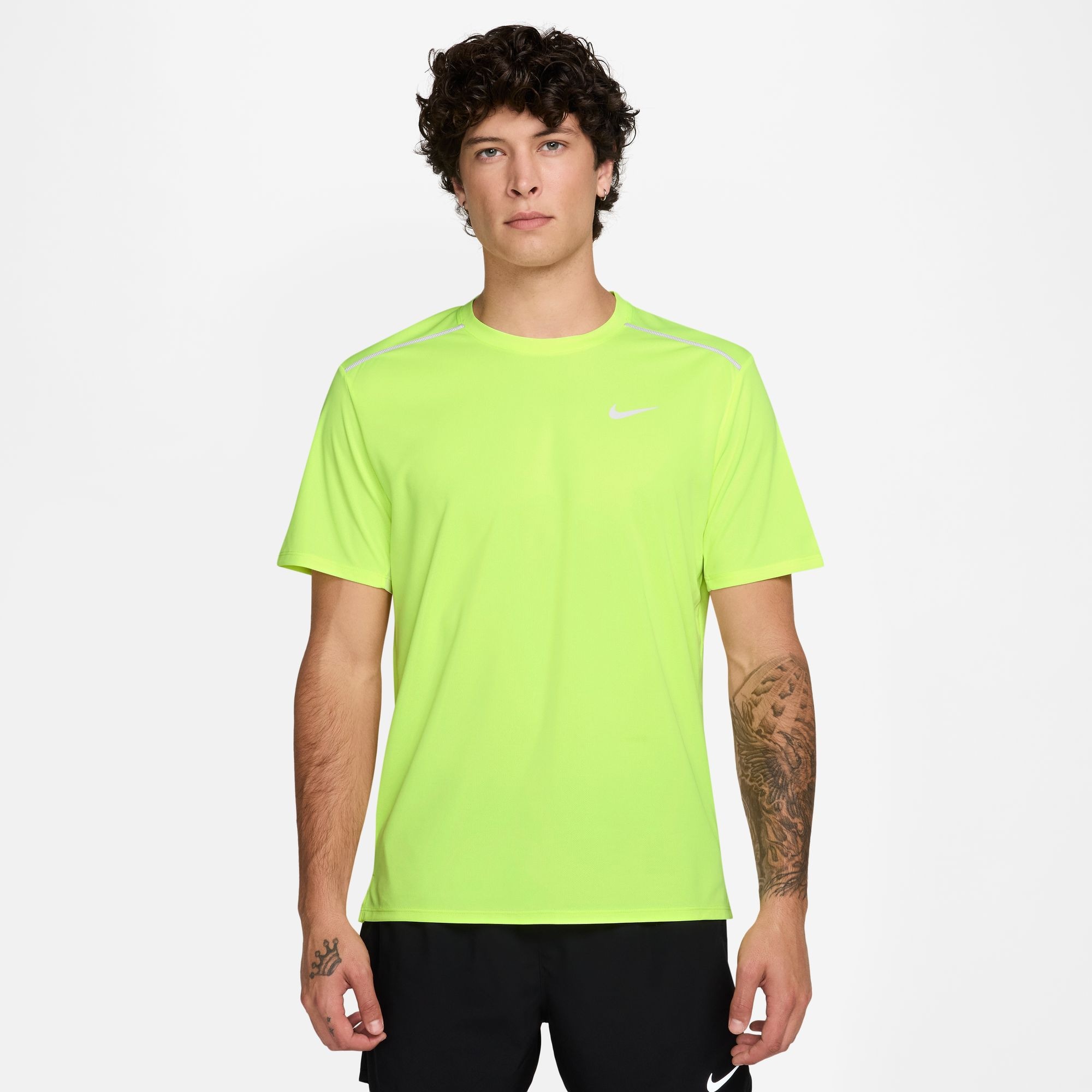 Nike Laufshirt »M NK DF UV MILER SS« normaler Schnitt, mit kurzen Ärmeln, sportlich, für Laufen
