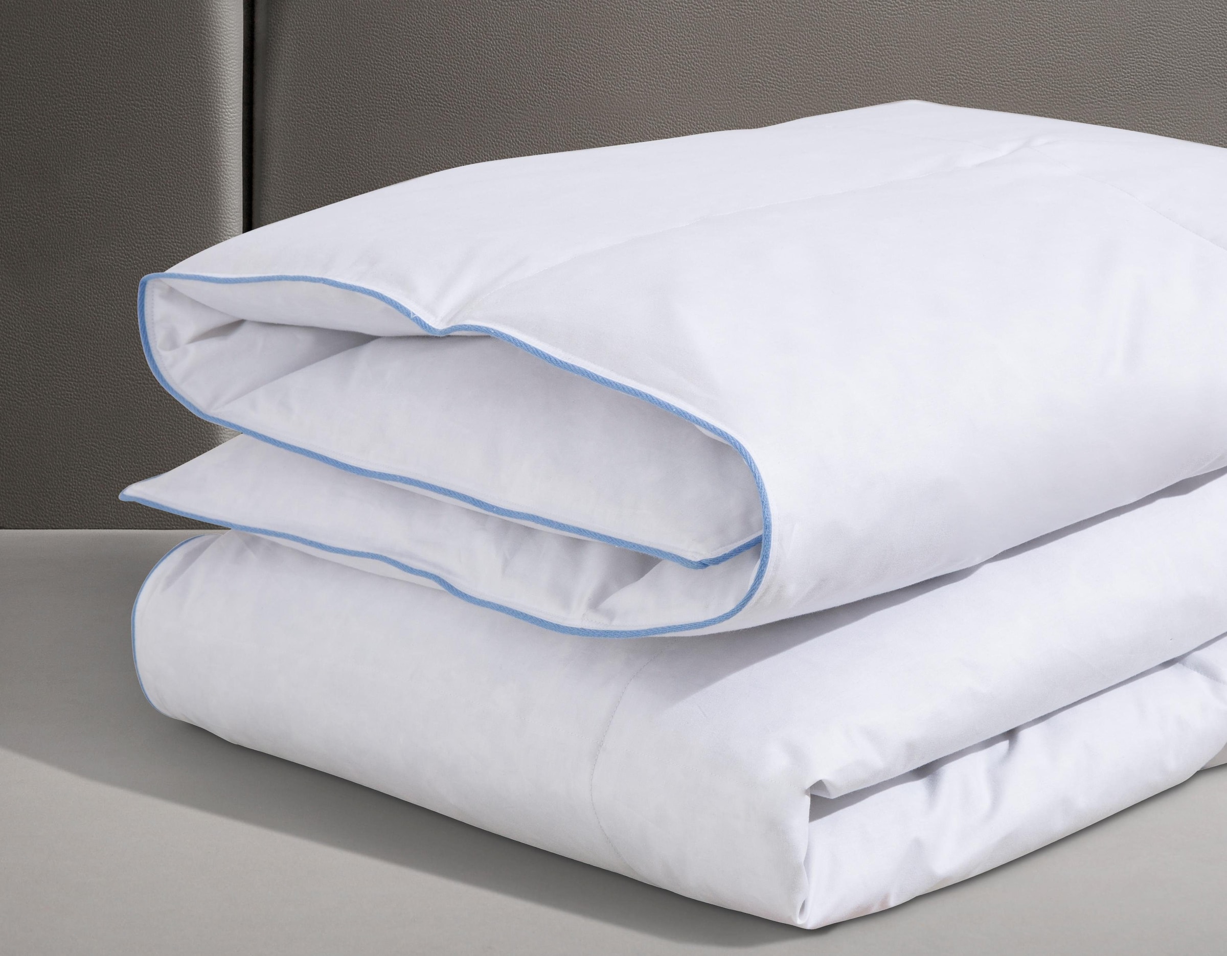 RIBECO Bettdecke + Kopfkissen »Anker«