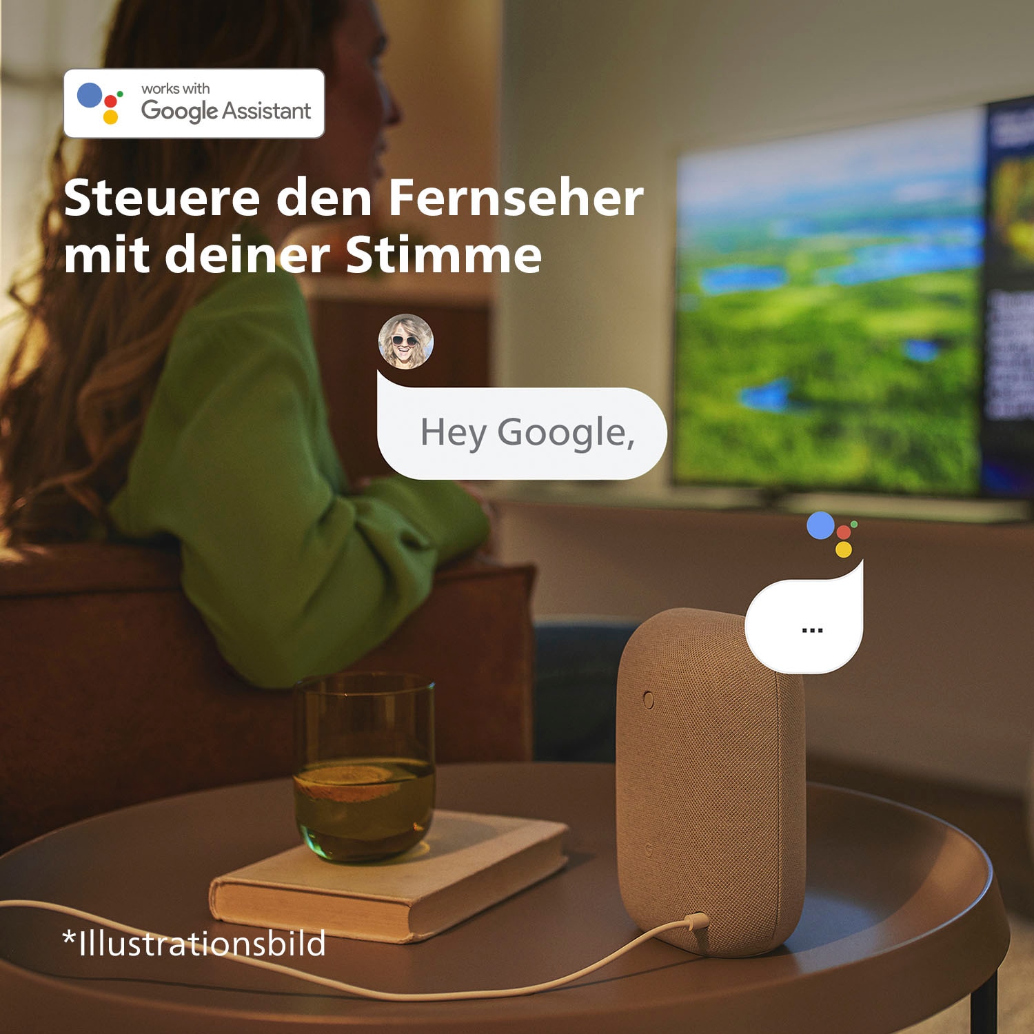 Philips LED-Fernseher »65PUS7609/12«, 4K Ultra HD, Smart-TV