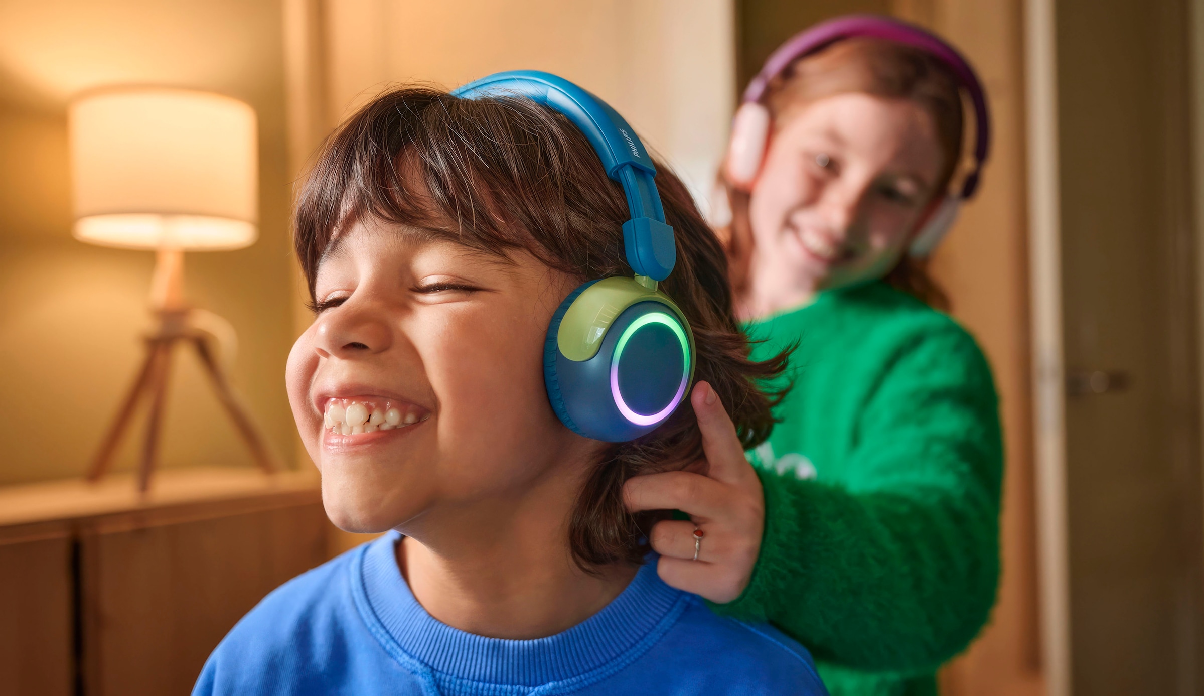 Philips Kinder-Kopfhörer »TAK 4200«, Bluetooth, Rauschunterdrückung-Multi-Point-Verbindung-Freisprechfunktion
