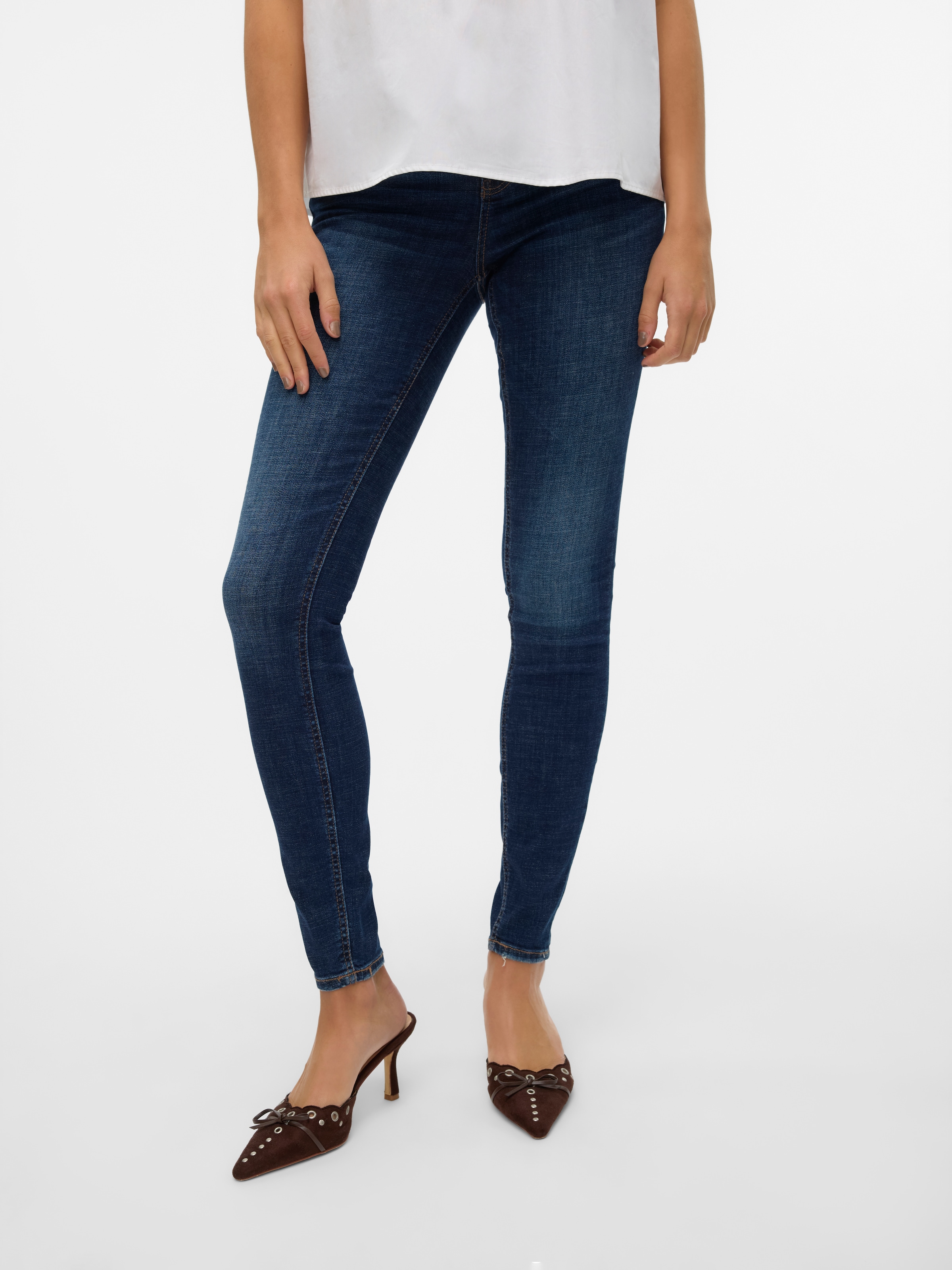 Skinny-fit-Jeans »VMFLASH MR SKINNY JEANS LI3303 GA NOOS«