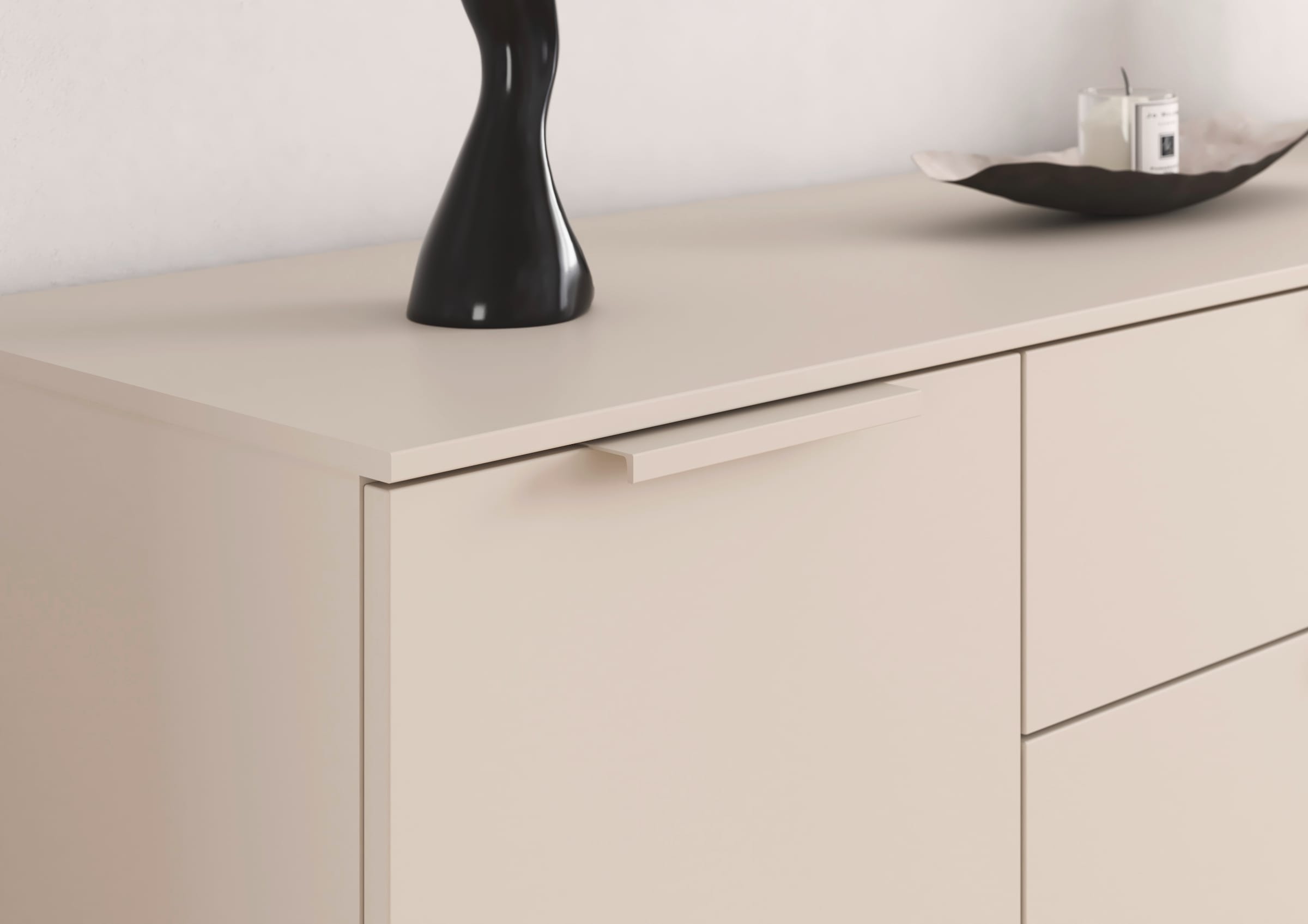 LeGer Home by Lena Gercke Kommode »Serina«, mit 5 Schubkästen und 1 Tür sowie Metallgriffen MADE IN GERMANY