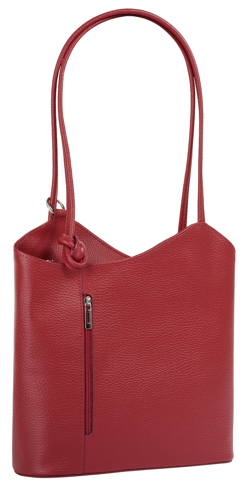 Cluty Cityrucksack echt Leder, Made in Italy