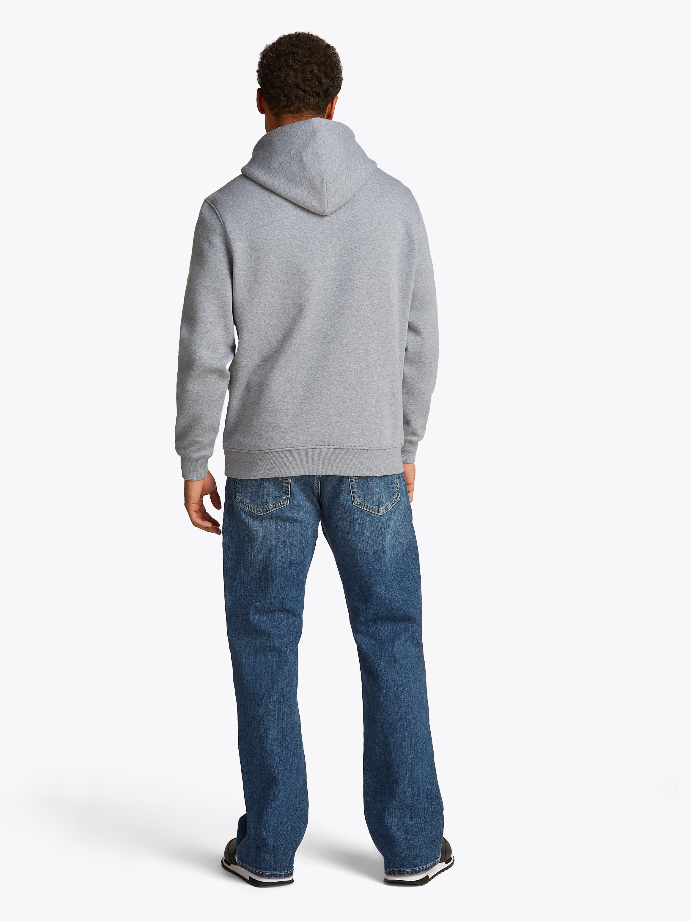 Tommy Jeans Sweatshirt »TJM REG ESSENTIAL FLAG HOOD EXT«, mit bedruckten Markenlogo auf Brusthöhe