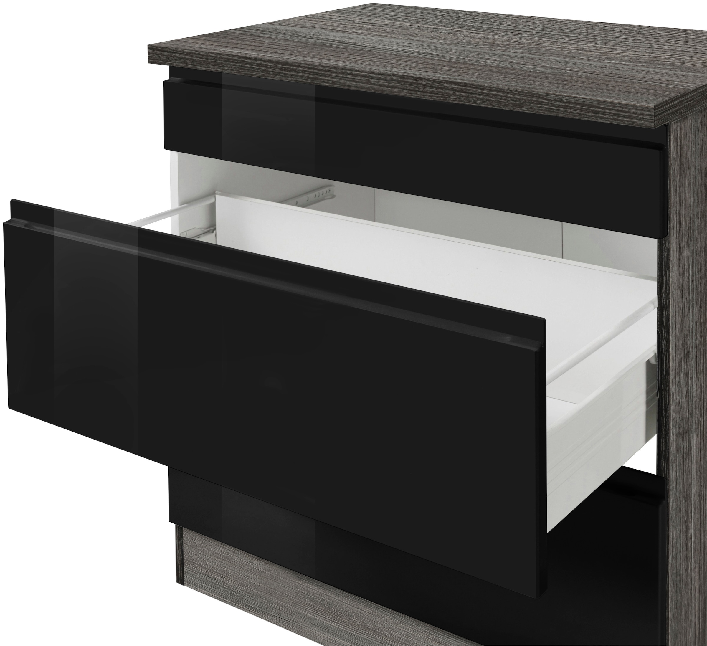 KOCHSTATION Küchenzeile »KS-Virginia«, Breite 390 cm, mit Glaskeramik-oder Induktionskochfeld