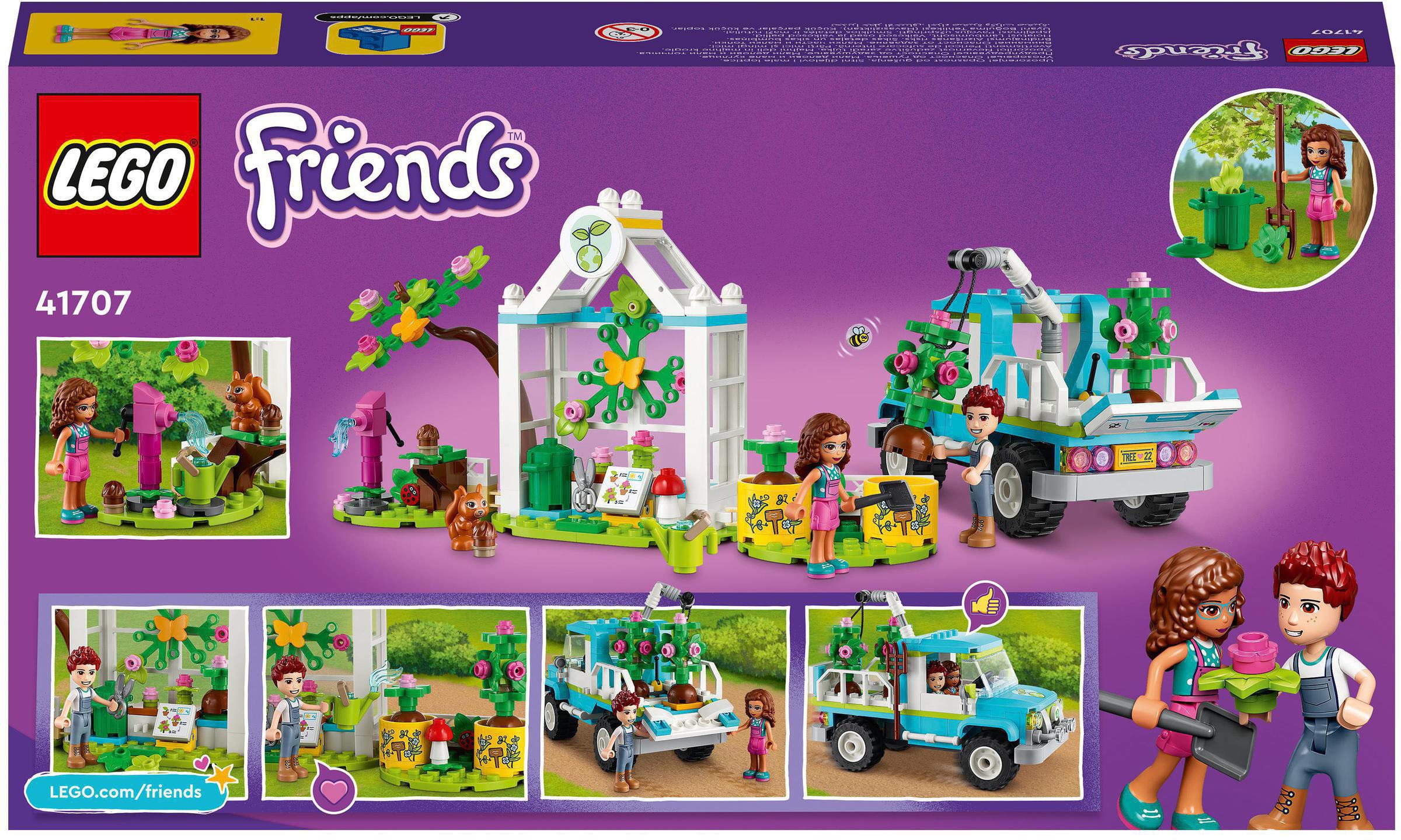 LEGO® Konstruktionsspielsteine »Baumpflanzungsfahrzeug (41707), LEGO® Friends«, (336 St.)