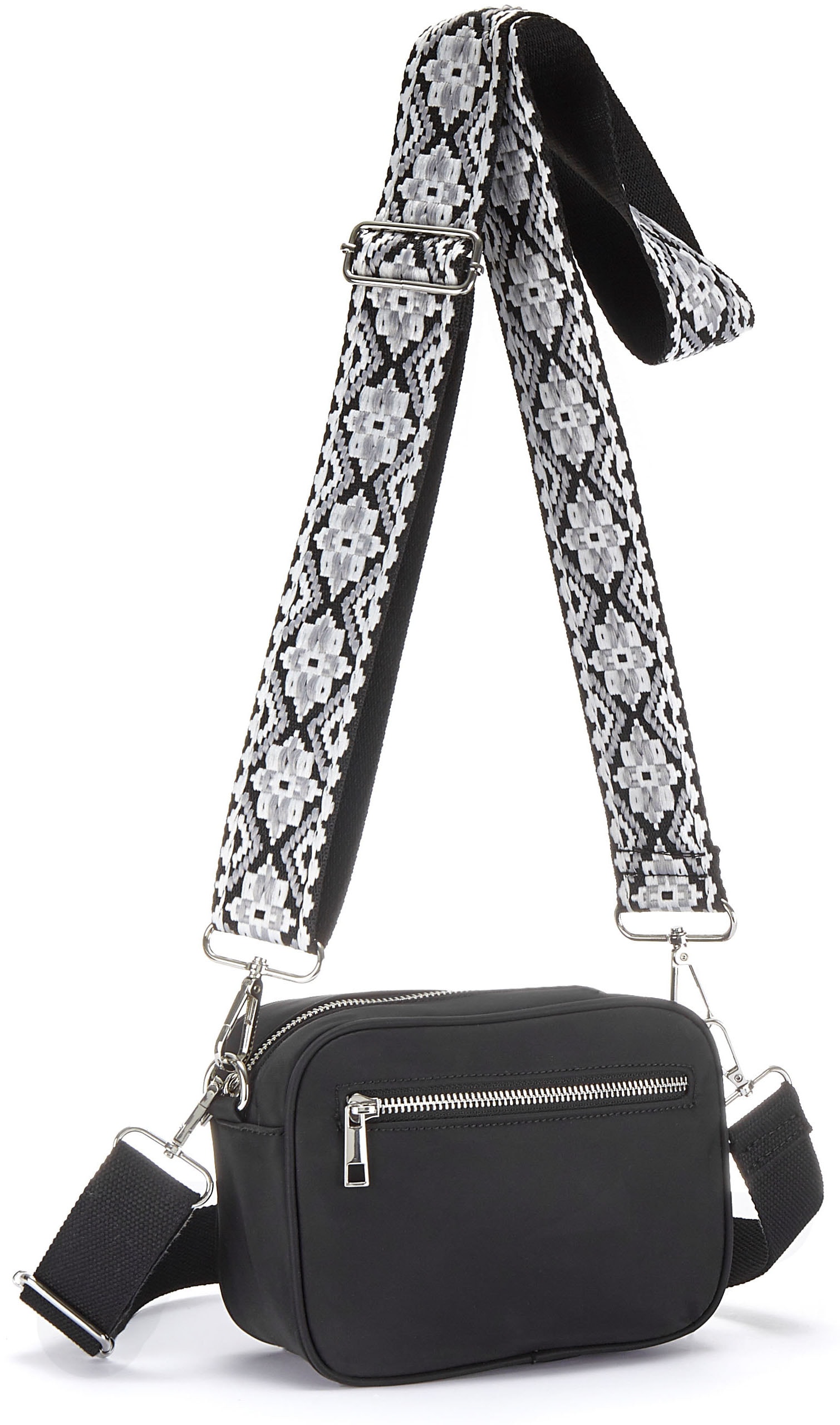 LASCANA Umhängetasche »Minibag«, Handtasche, Crossbody-Bag mit auswechselbaren Schulterriemen VEGAN
