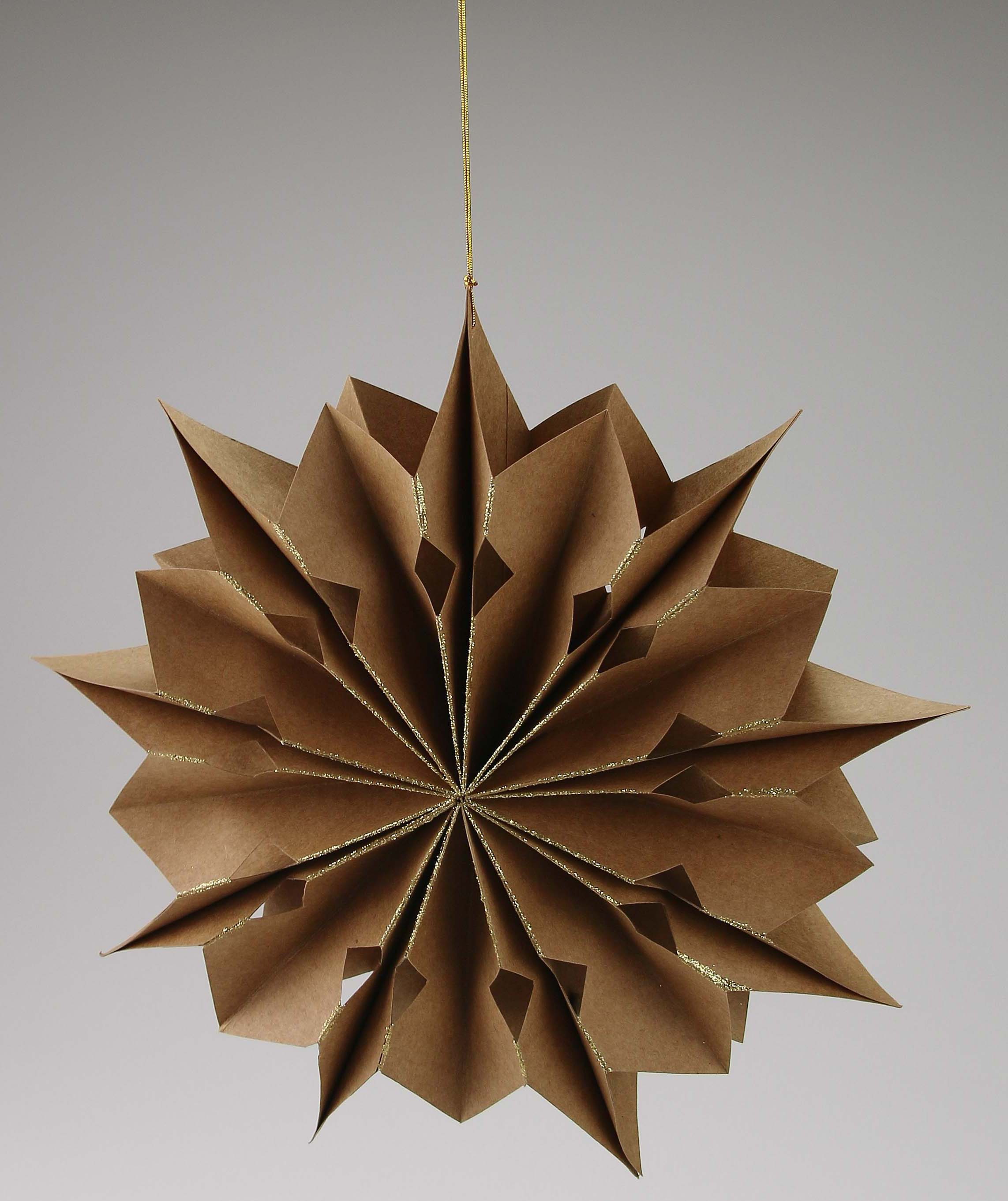 AM Design Dekostern »Weihnachtsstern, Weihnachtsdeko«, (1 St.),  Papierstern, Ø 30 cm bei OTTO