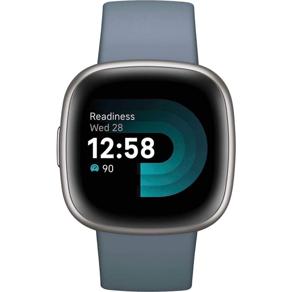 fitbit by Google Smartwatch »Versa 4 Fitness-Smartwatch«, (FitbitOS5 inkl. 6 Monate Fitbit Premium Mitgliedschaft)