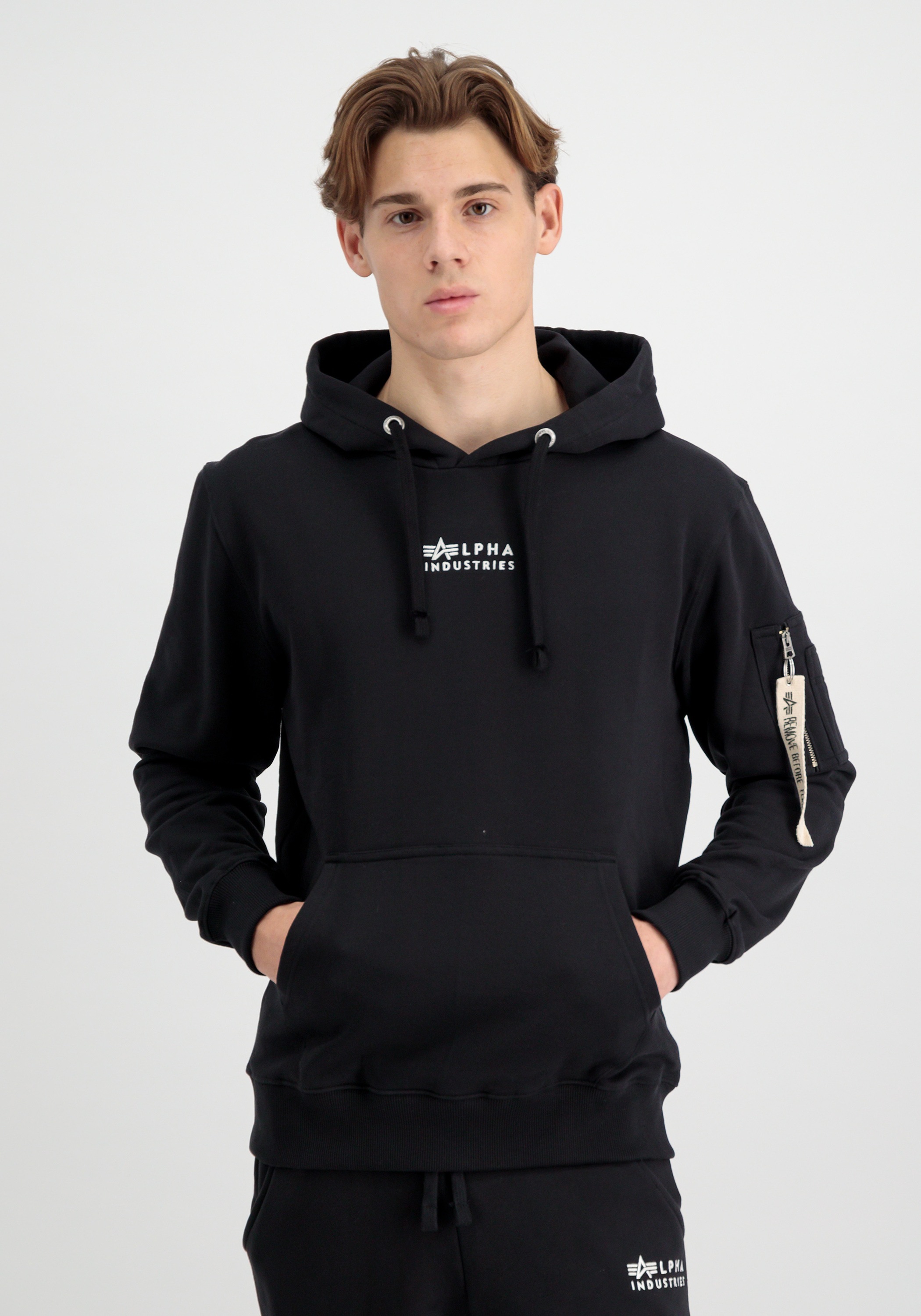Alpha Industries Hoodie »Alpha Industries Men - Hoodies Organics EMB Hoodie«