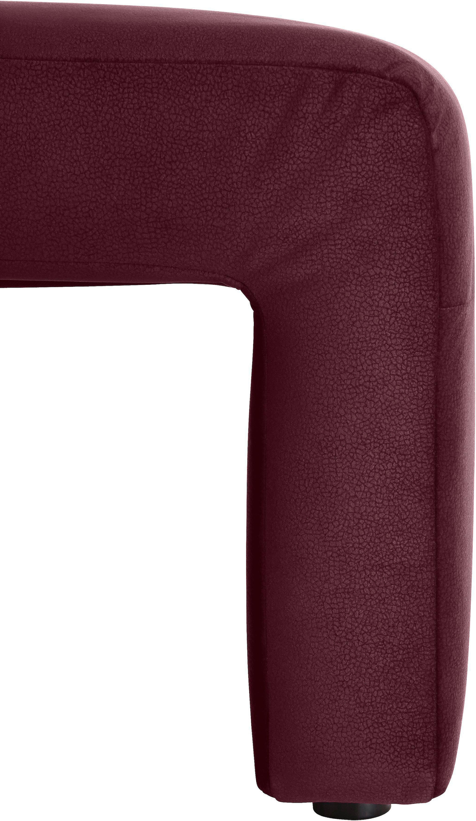 exxpo - sofa fashion Hockerbank »Barista Hockerbank mit hoher Bodenfreiheit«, Sitz gepolstert,Breite ca.100 cm