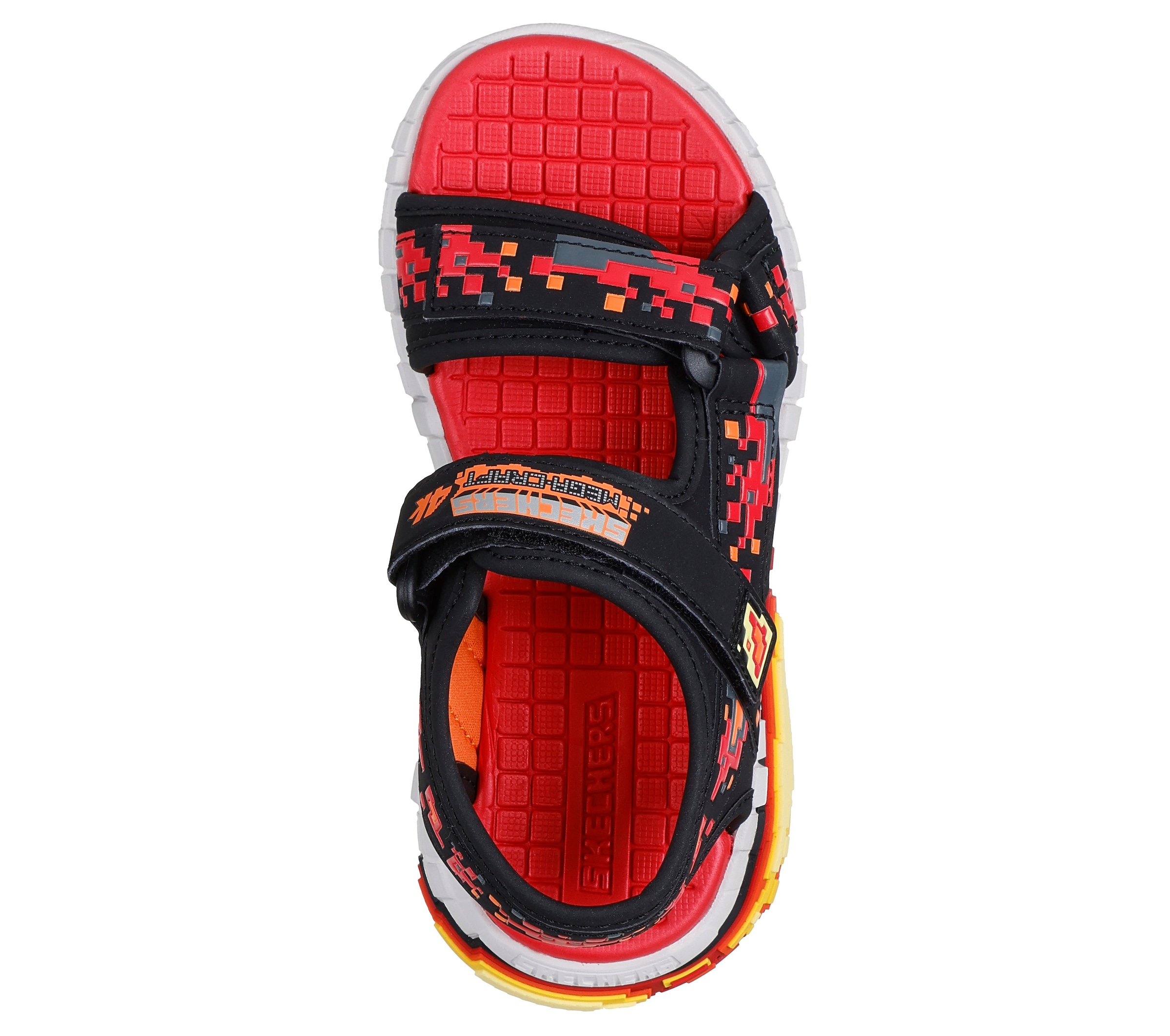 Skechers Sandale »MEGA-SPLASH 4K«  Mega Craft Sandale mit Klettverschluss, Größenschablone zum Download
