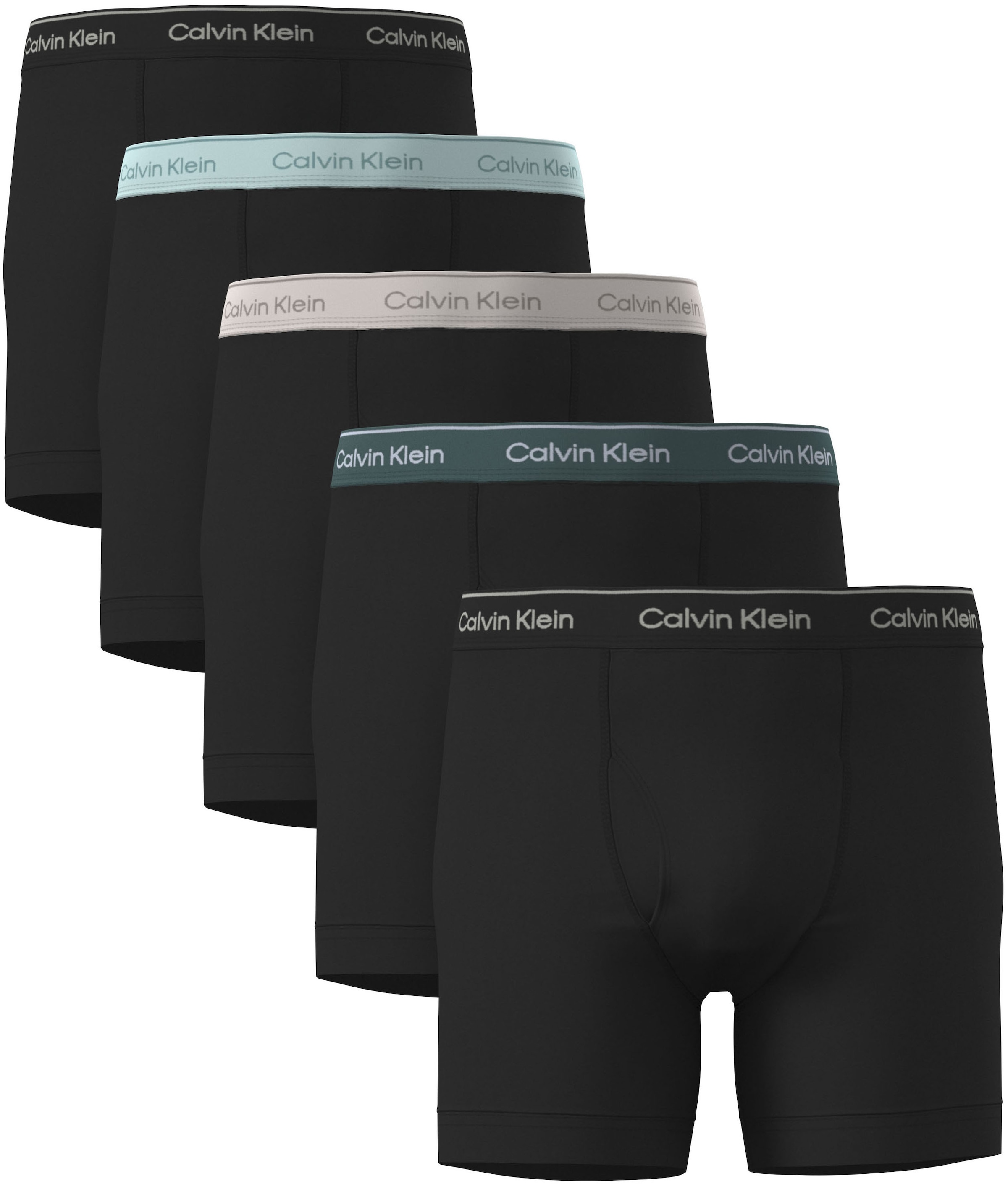 Calvin Klein Underwear Boxershorts »Boxer Brief 5PK« Packung, 5er-Pack,  Regular fit mit gerader Beinform
