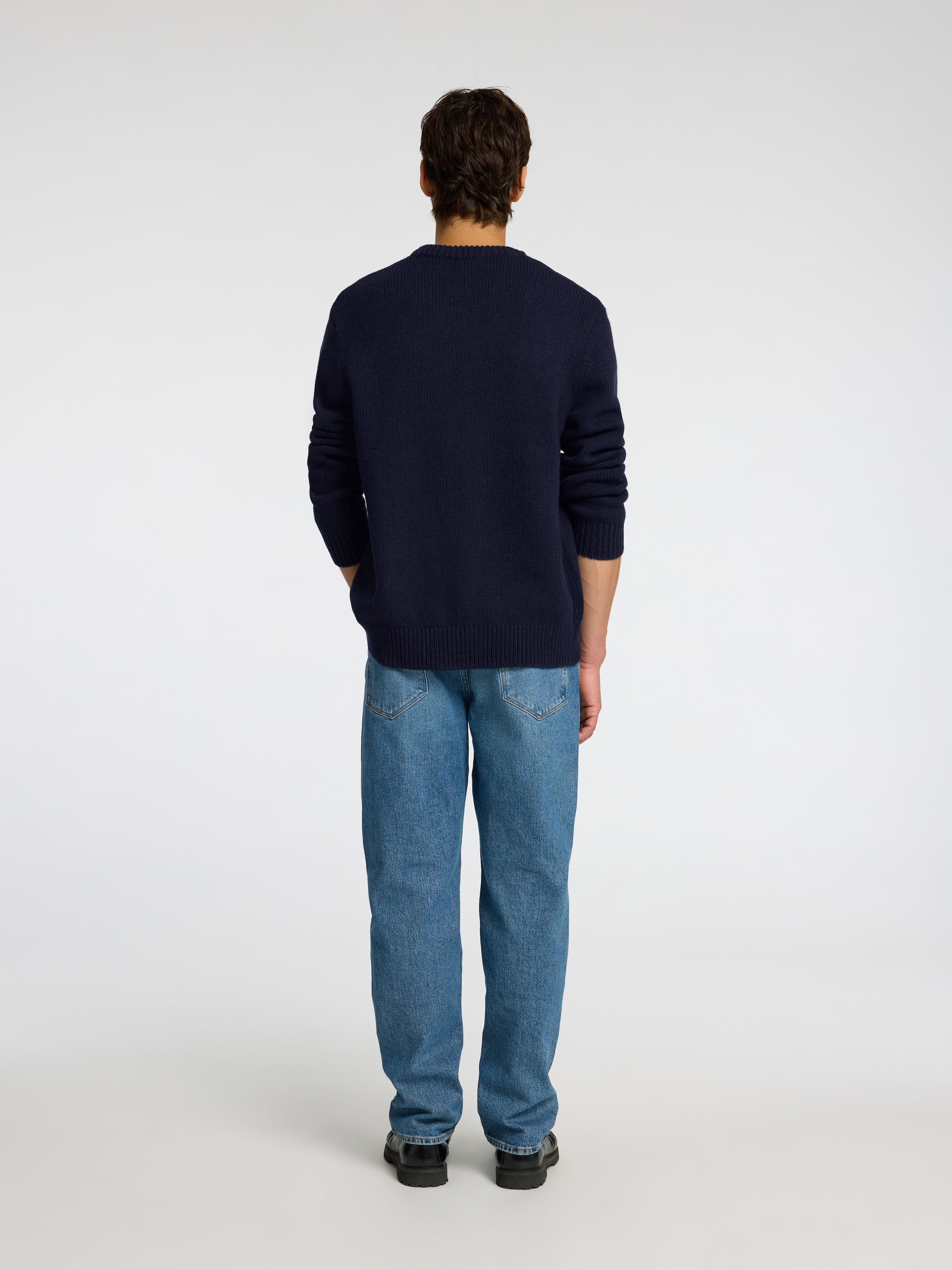 SELECTED HOMME Strickpullover »SLHCODY LS KNIT RELAXED CREW NECK NOOS«