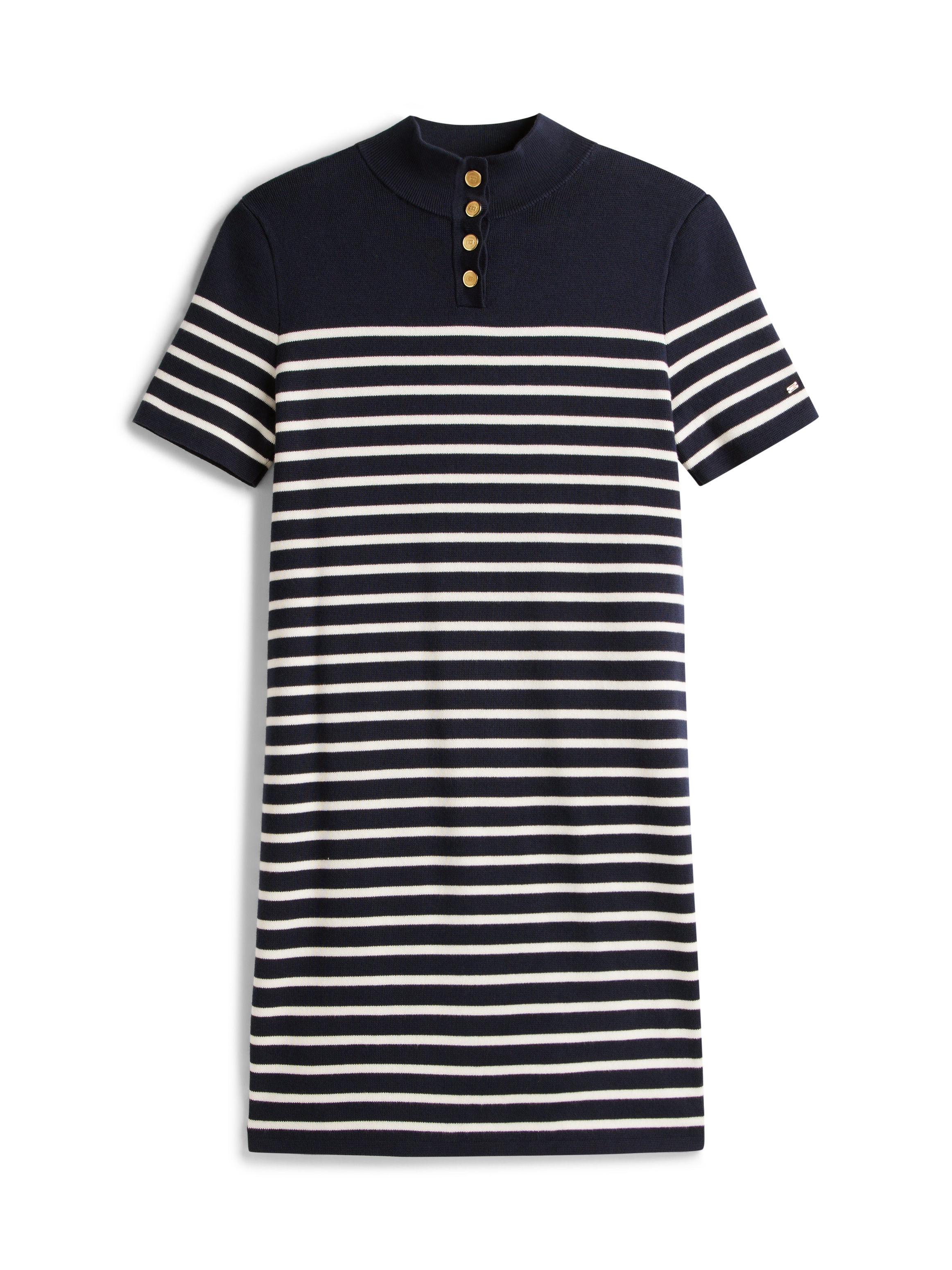 Tommy Hilfiger Jerseykleid »CO JERSEY MID GG SHIFT S/S DRESS«
