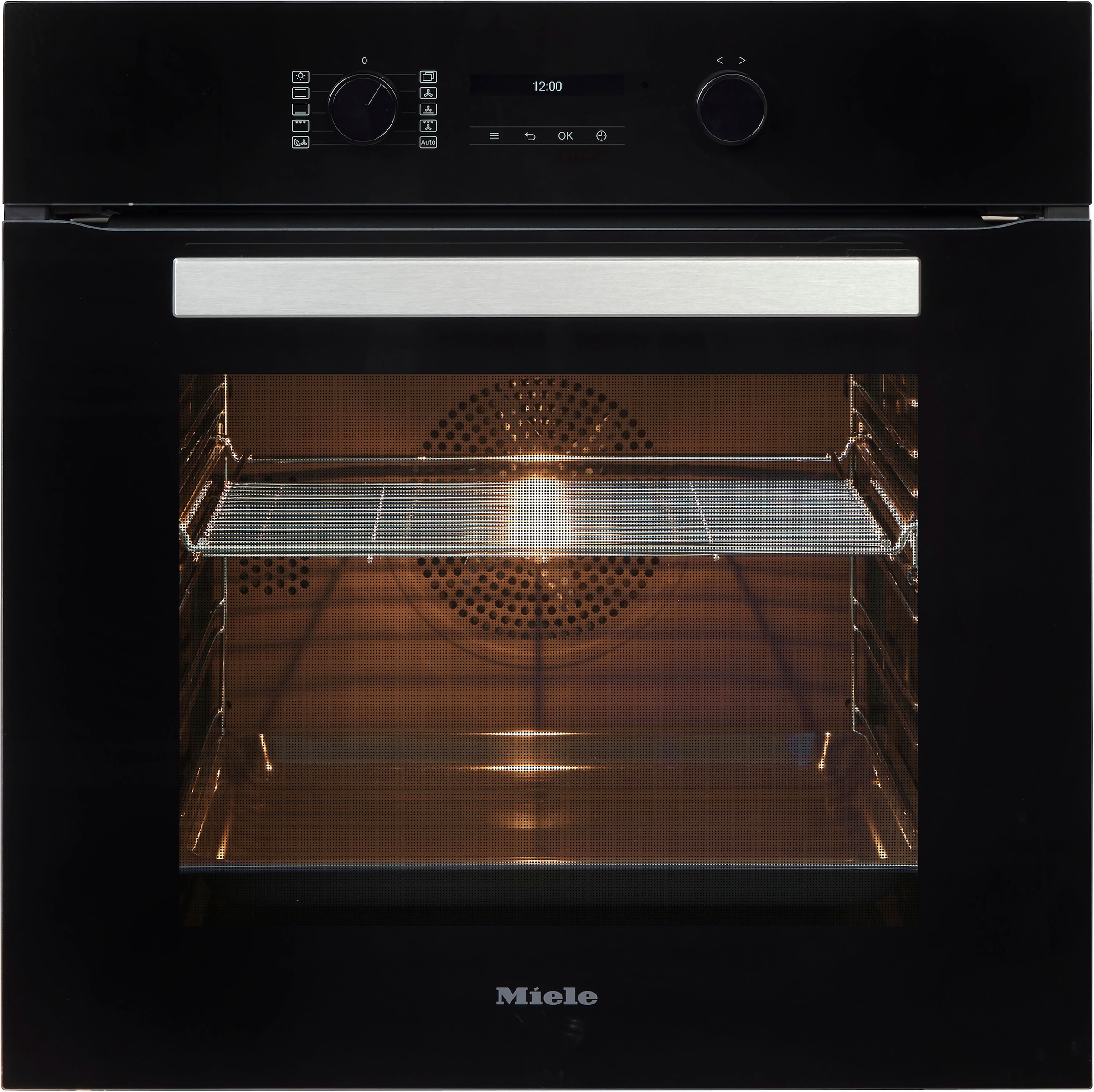 Miele Einbaubackofen »H 2469 B Active« mit PerfectClean Mit AirFry-Funktion und gelochtem Backblech sowie FlexiClip in schwarz