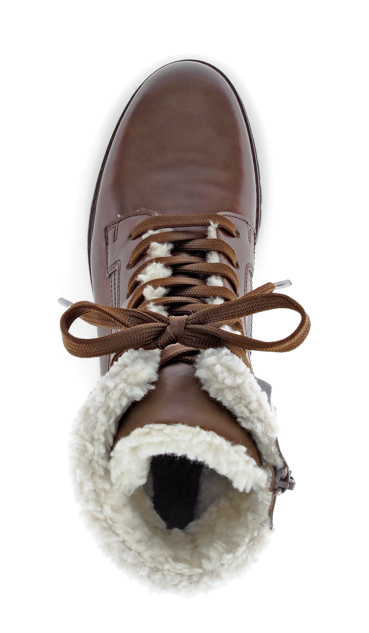 Gabor Winterstiefelette »GENUA«  , Blockabsatz, Winterboots mit Teddyplüsch-Kragen