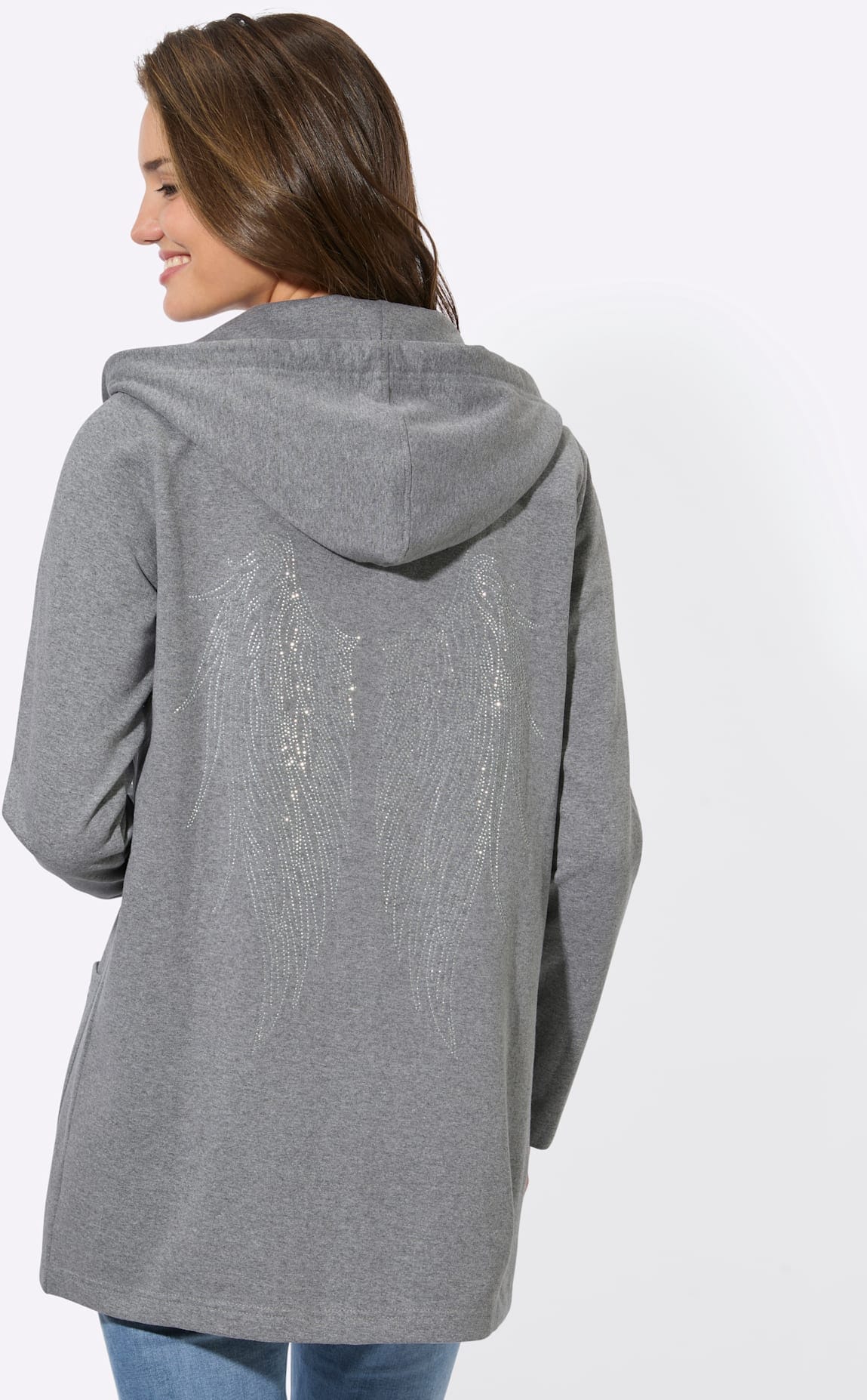 Inspirationen Shirtjacke »Sweatjacke« 1
