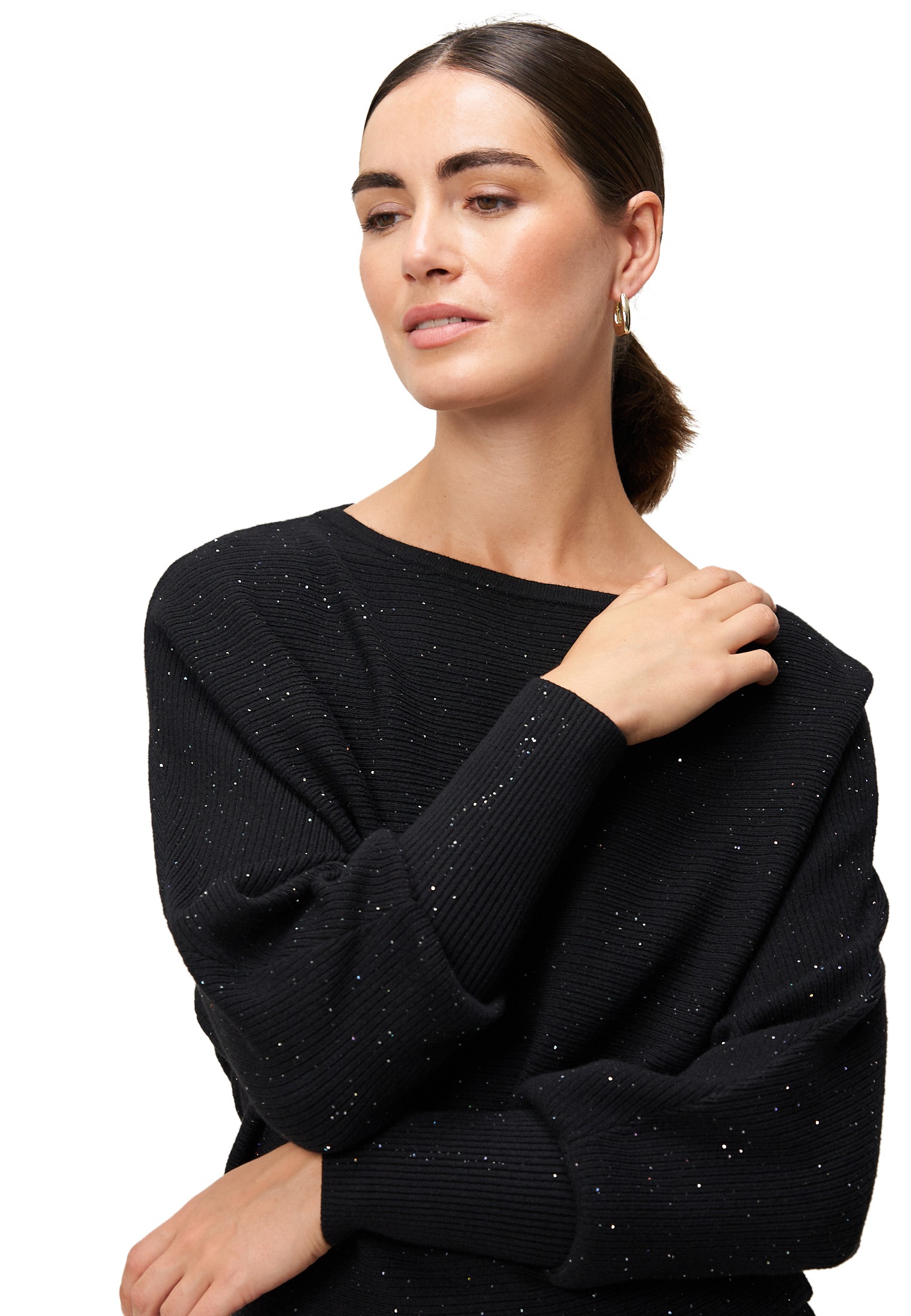 Zero Strickkleid »Strickkleid mit Pailletten«