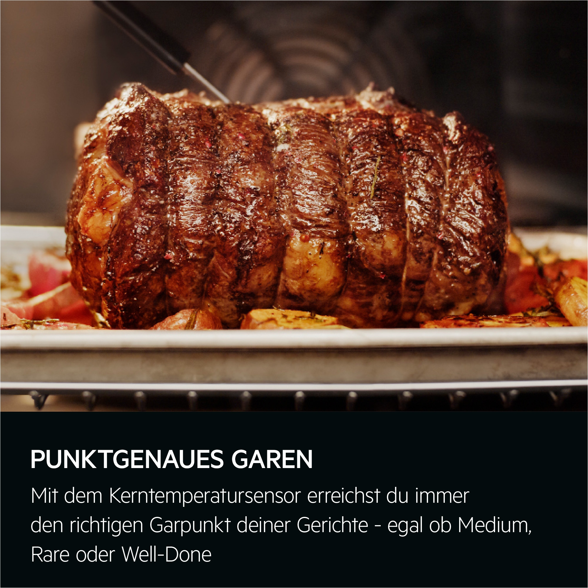 AEG Einbaubackofen 9000 »TP9SB82WAB 944035053«, Steam Clean, glatte Innenwände aus Longclean-Emaille
