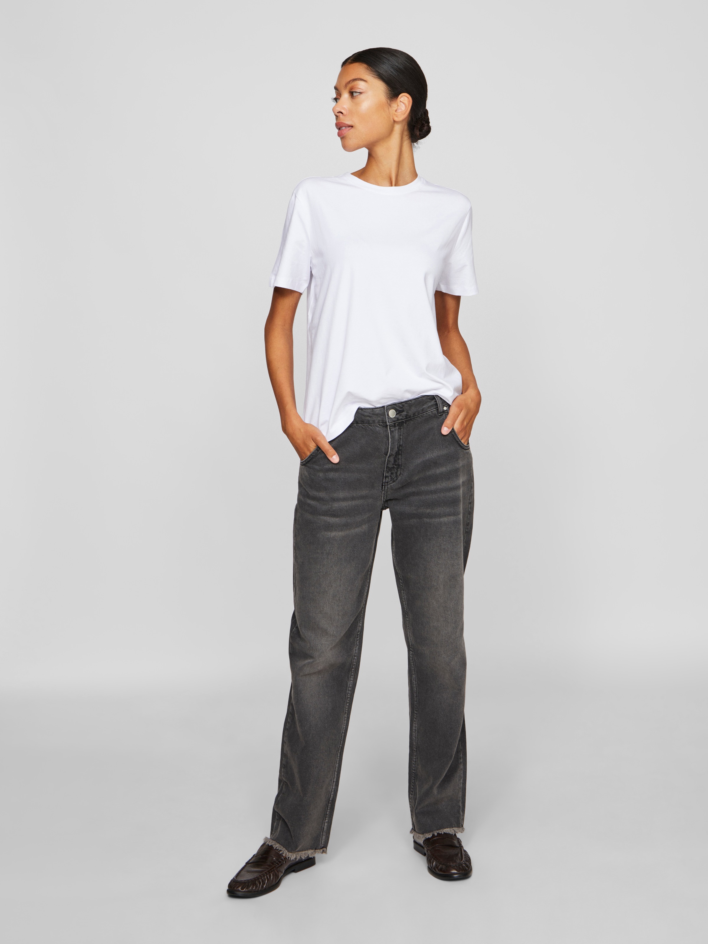 Vila Kurzarmshirt »VINORA S/S T-SHIRT - NOOS«