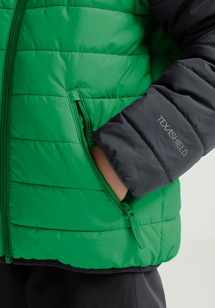 Jack Wolfskin Outdoorjacke »ZENON JKT KIDS«, mit Kapuze