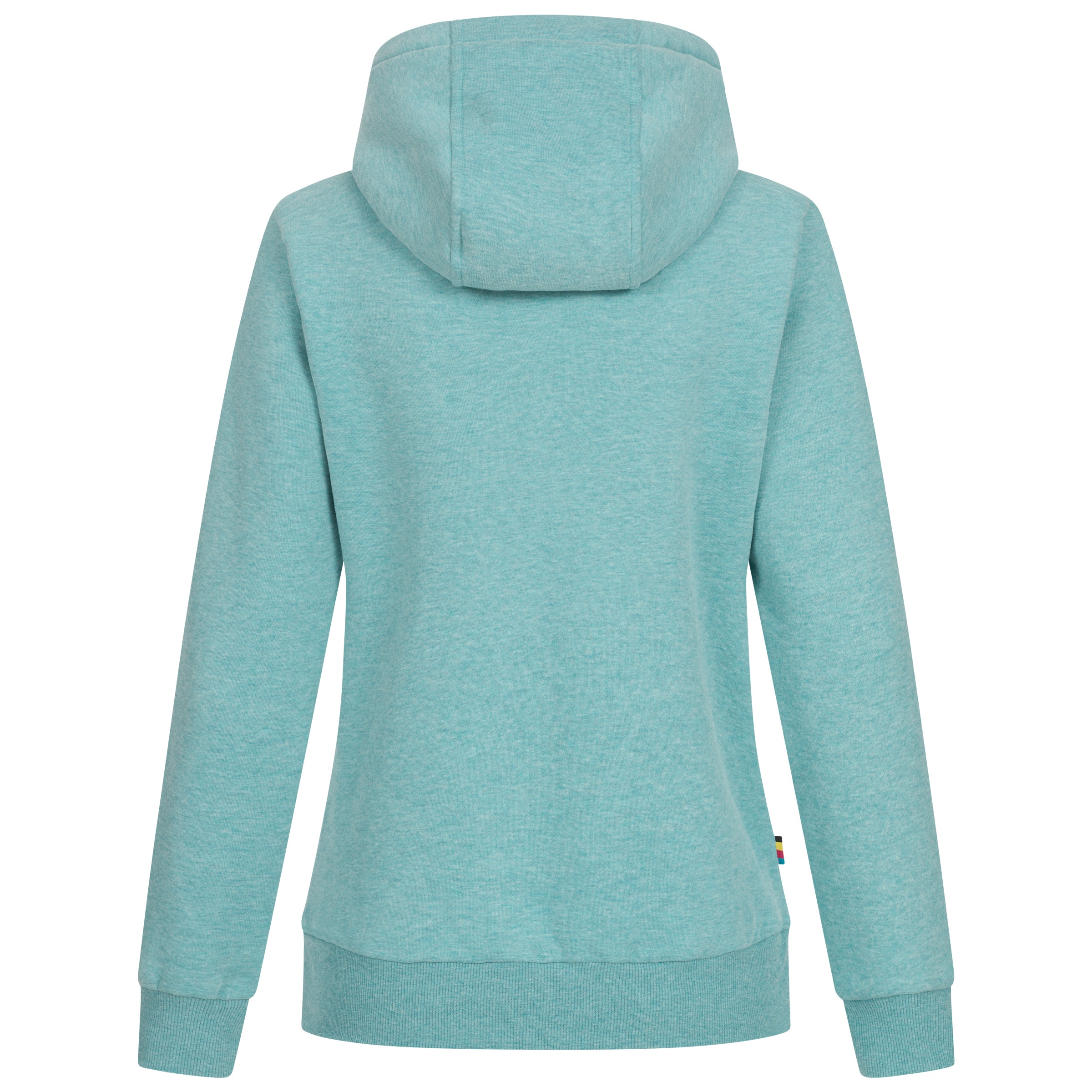 DEPROC Active Kapuzensweatshirt »HildaCMYK II WOMEN«, weiche Fleecejacke mit Kängurutasche