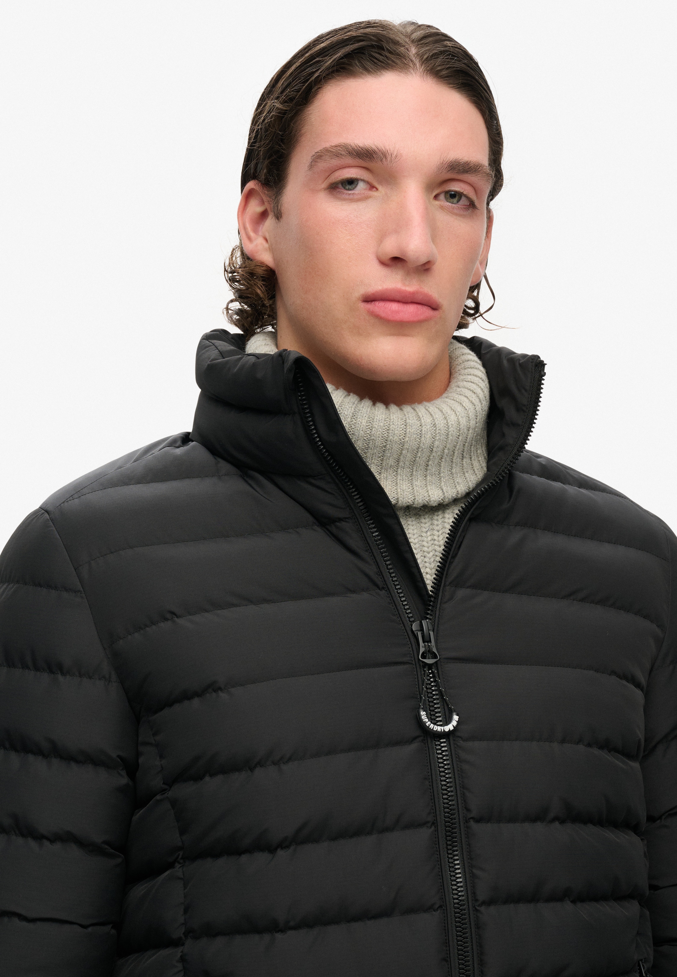 Superdry Steppjacke »FUJI PRINT PADDED JACKET«, ohne Kapuze
