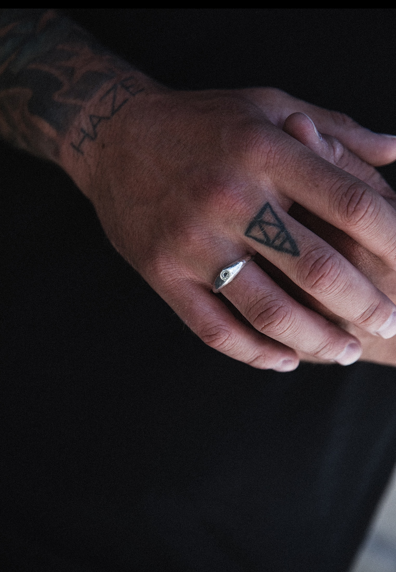 HAZE & GLORY Siegelring »Ring Herren Siegelring Sundowner 925 Silber«