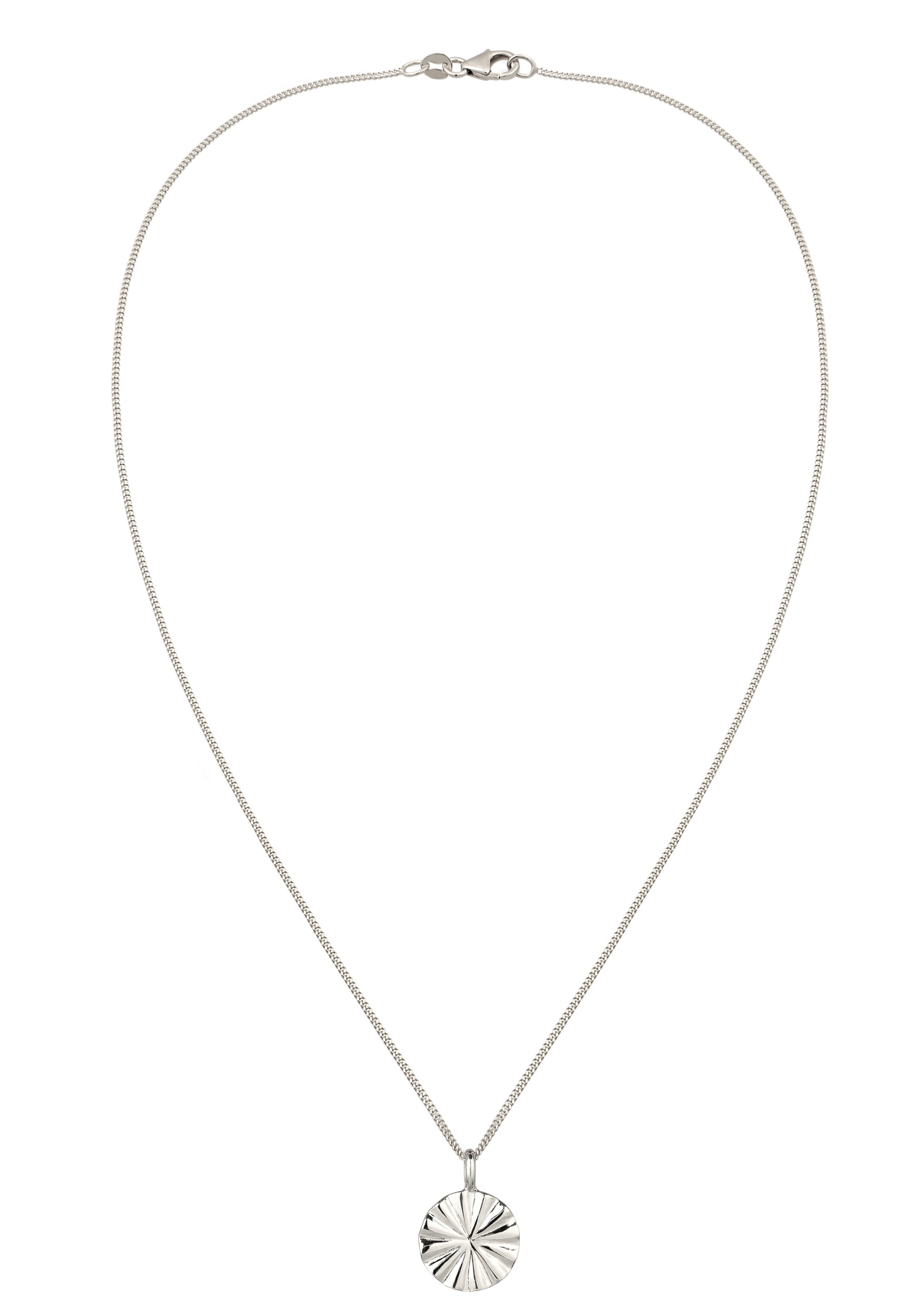 Elli Kette mit Anhänger »Halskette Symbol Sonne Rund 925 Sterling Silber«