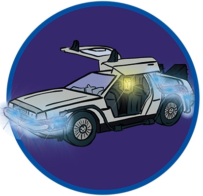 Playmobil® Konstruktions-Spielset »Back to the Future DeLorean (70317), Back to the Future«, (64 St.), Made in Germany