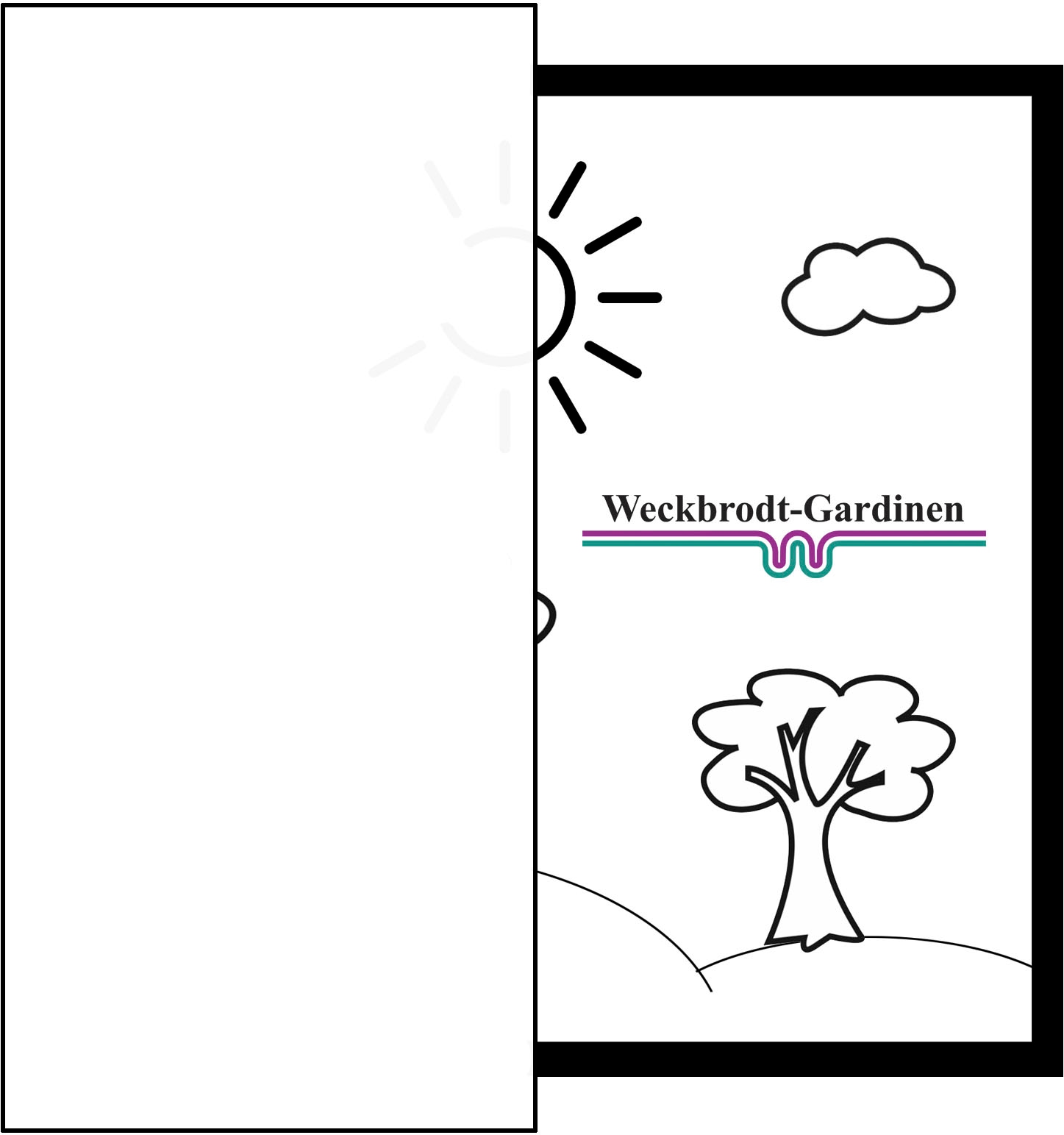 Weckbrodt Vorhang »Gingko« Ösen 1 Stk. tlg. Jacquard mit Gingko - Muster, Ösen, blickdicht, Gardine , Store