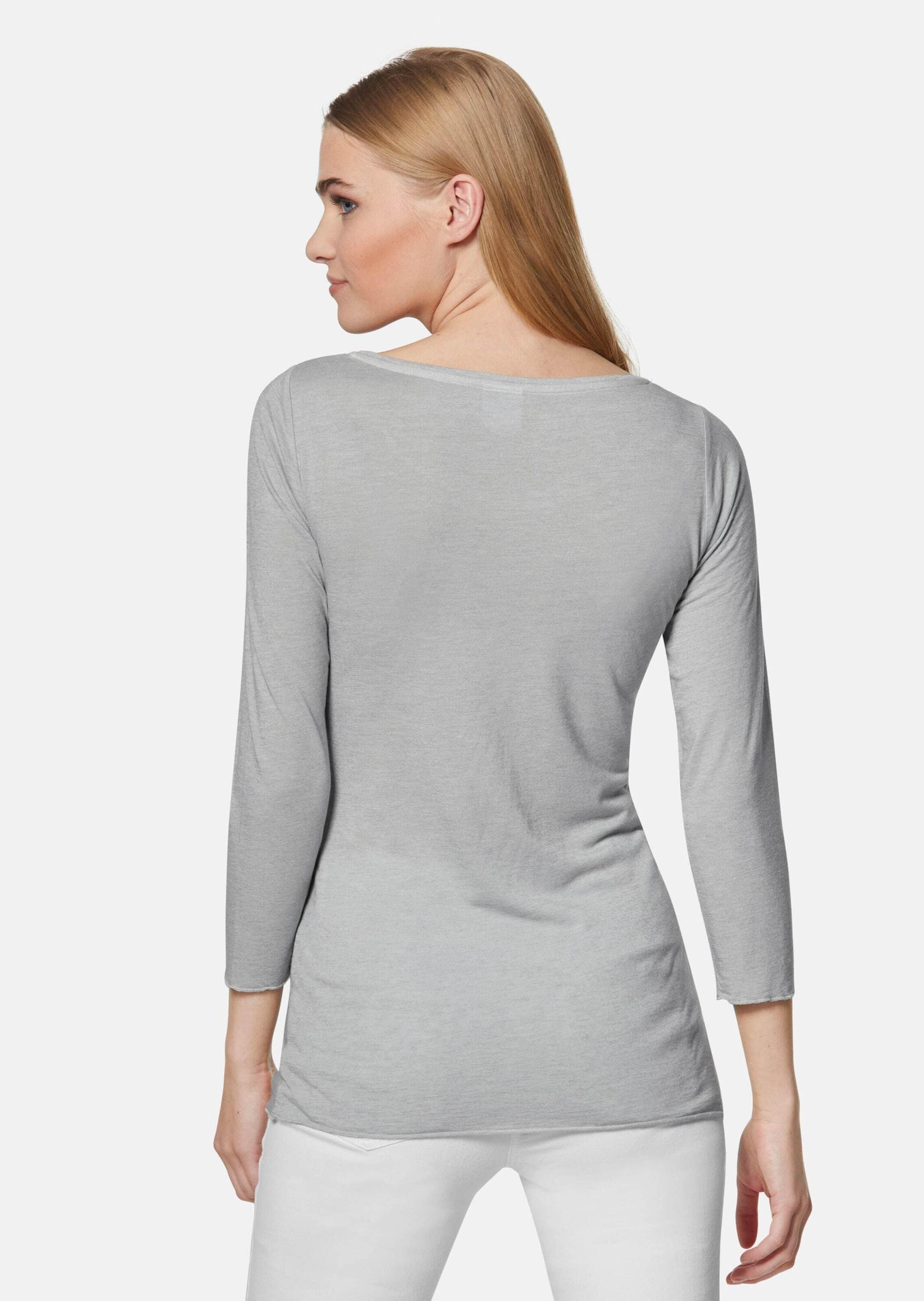 MADELEINE 3/4-Arm-Shirt »Shirt Shirt mit 3/4-Ärmeln und U-Boot-Ausschnitt«