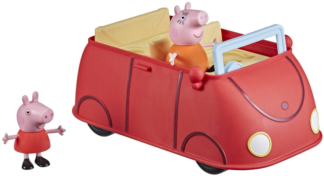 Hasbro Spielwelt »Peppa Pig, Peppas rotes Familienauto«, mit Soundeffekten