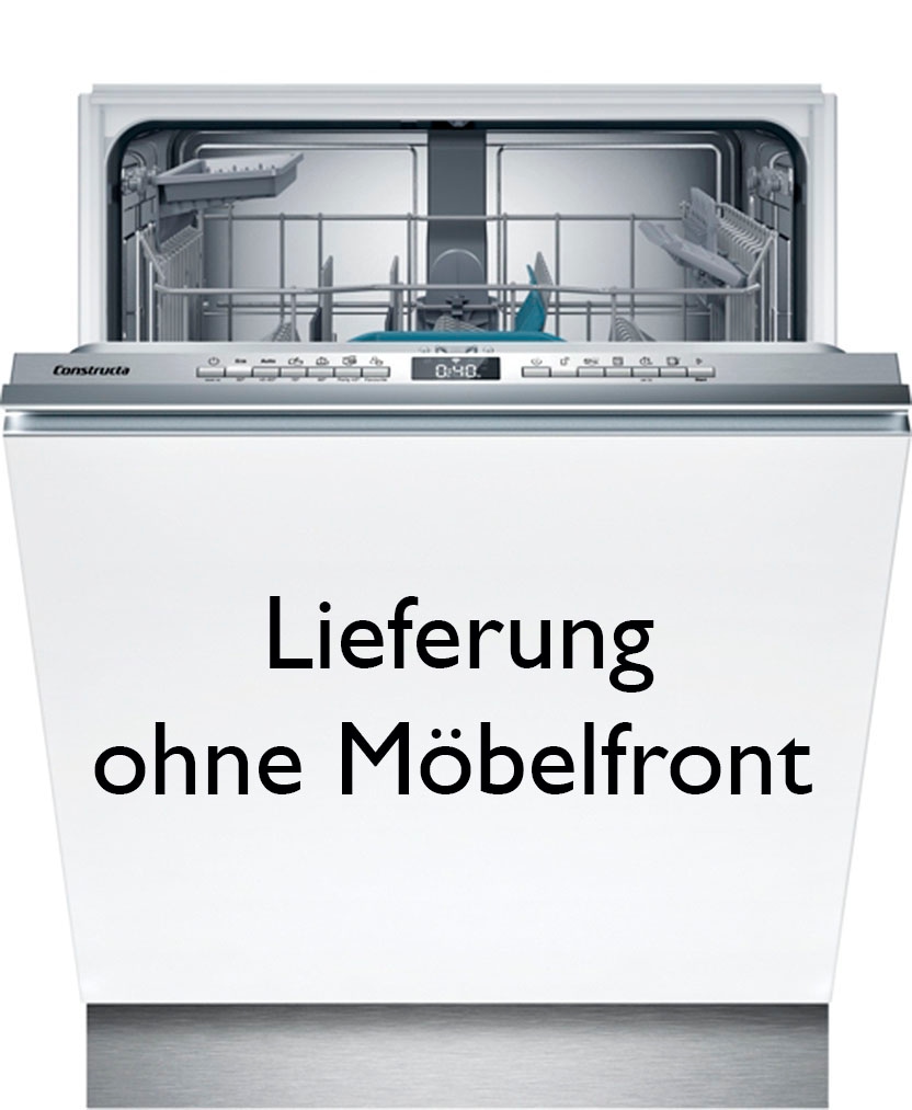 Constructa vollintegrierbarer Geschirrspüler »CB6VX02EBE« 13 Maßgedecke in silberfarben