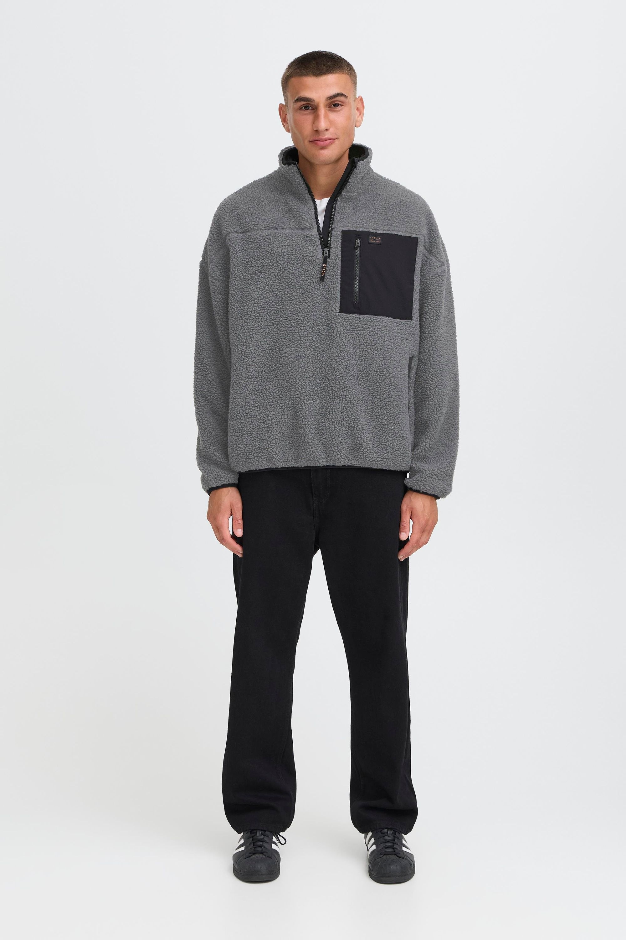 !Solid Plüschjacke »Plüschjacke SDMCWAIN«