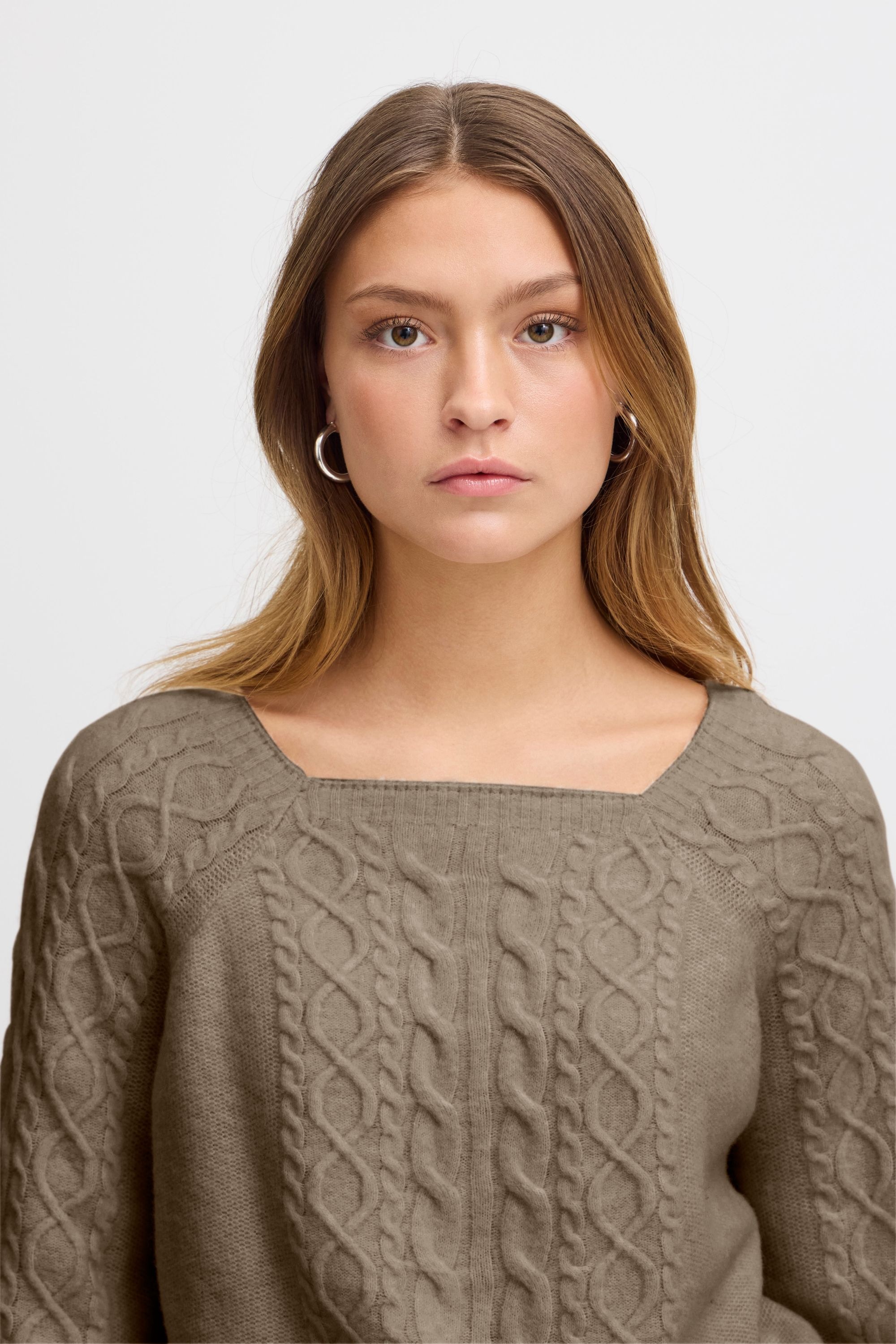 Ichi Strickpullover »Strickpullover IHLIYANNA LS«