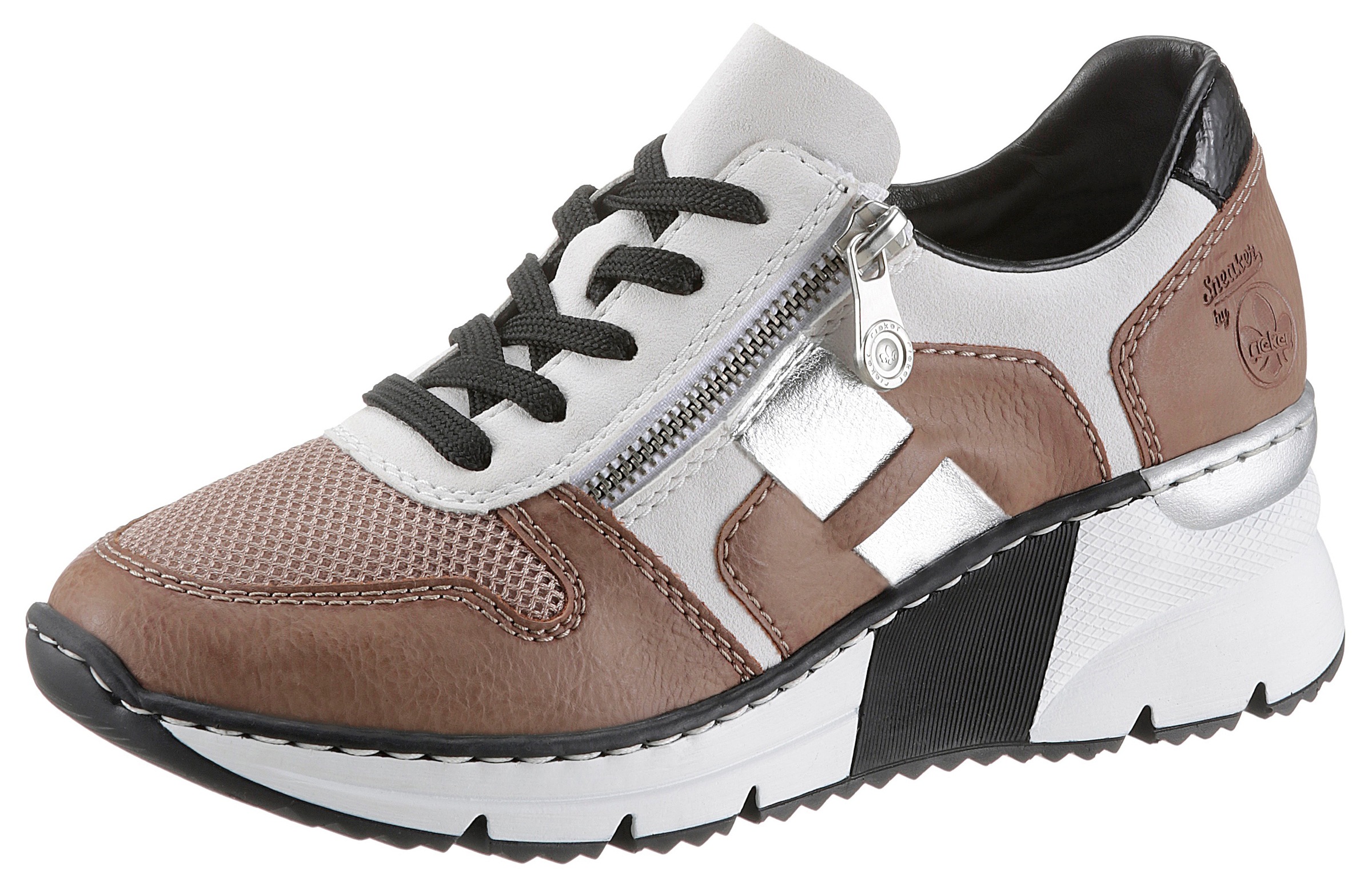 Rieker Wedgesneaker, im angesagten Look