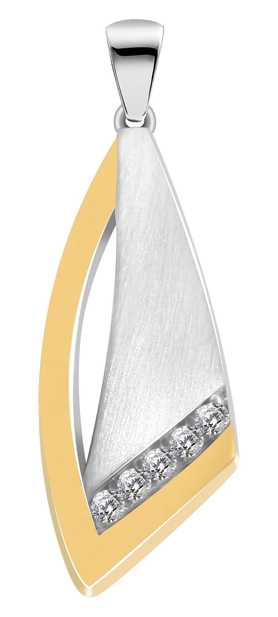 Adelia´s Kettenanhänger »Damen Anhänger aus 925 Silber mit Zirkonia«