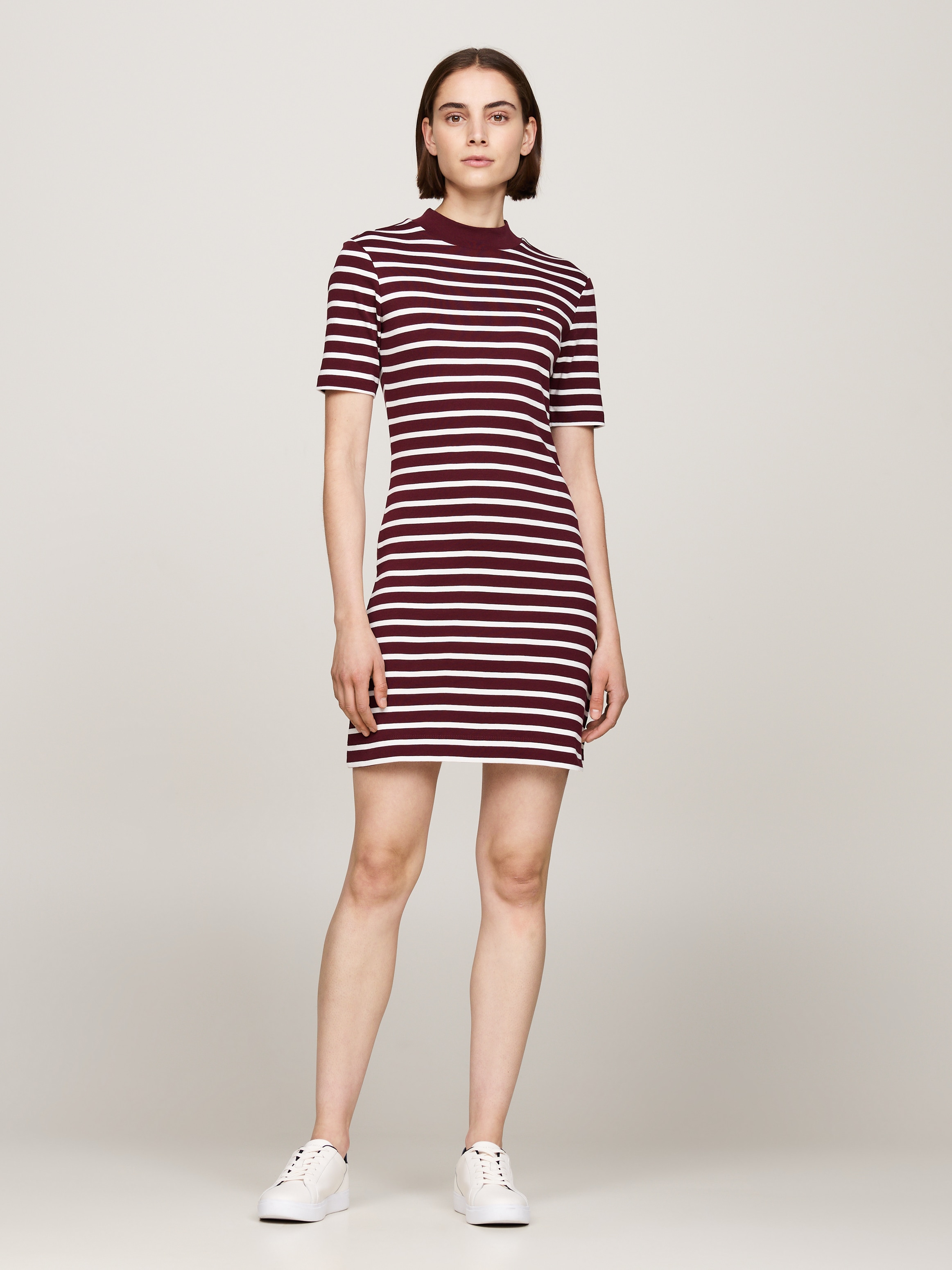 Shirtkleid »SLIM CODY MOCK-NK DRESS«, mit Mock-neck