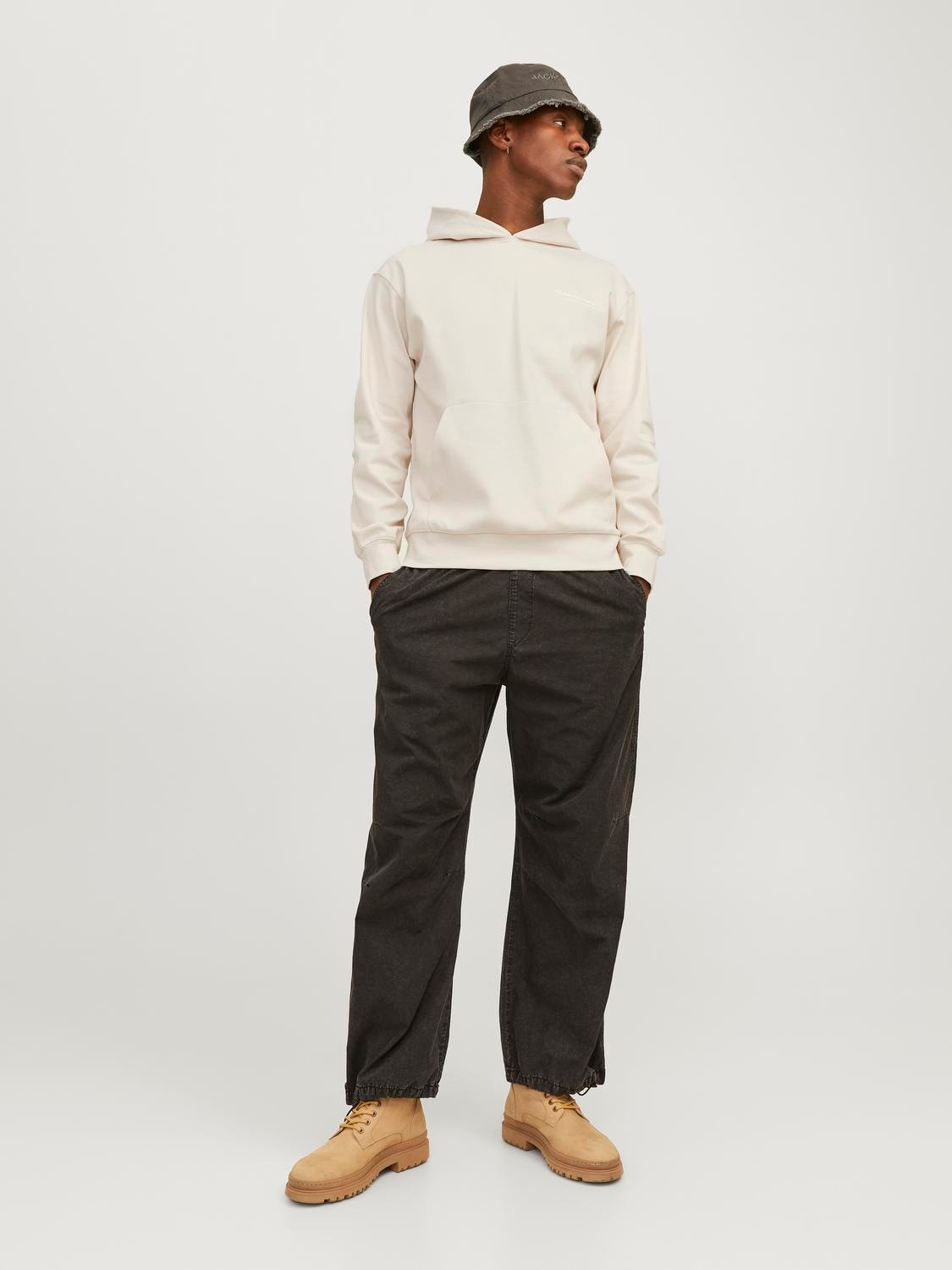 Jack & Jones Kapuzensweatshirt »JCOAERO PRINT SWEAT HOOD NOOS«