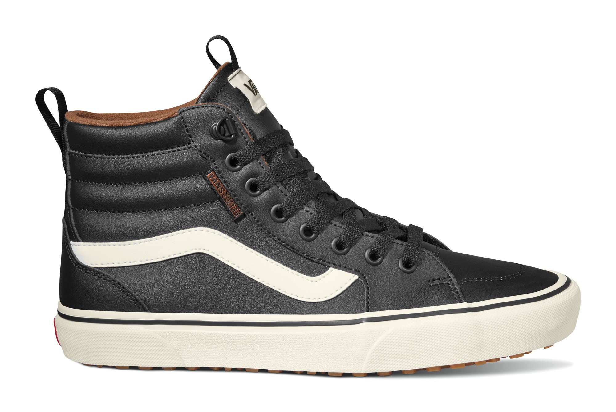 Vans Sneaker »Filmore Hi VansGuard«, mit kontrastfarbenem Logobadge an der Ferse