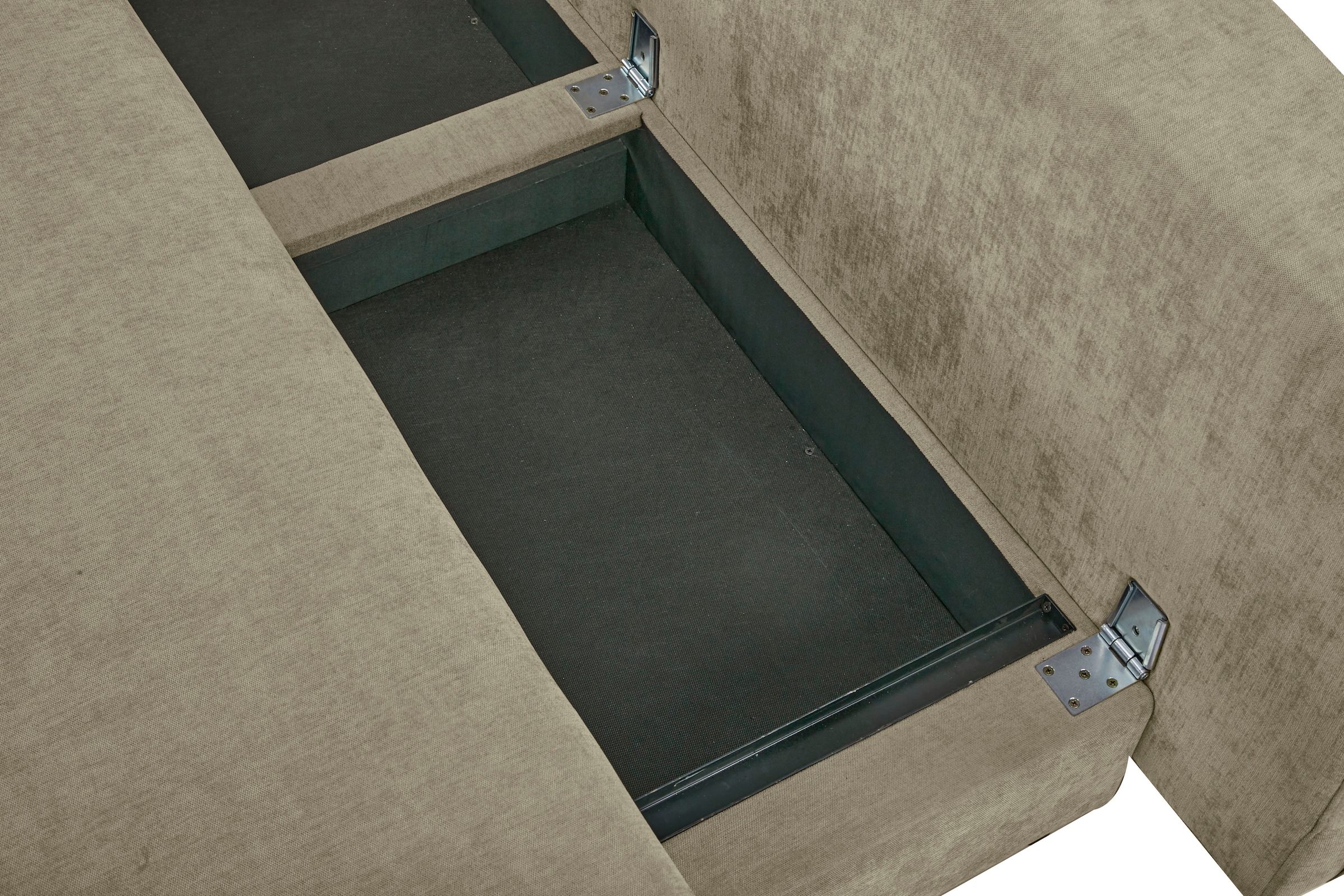 OTTO home Schlafsofa »ONNIKO, Breite: 192 cm, Liegefläche 121x192 cm, Feinstruktur-Bezug« mit Bettfunktion & Bettkasten